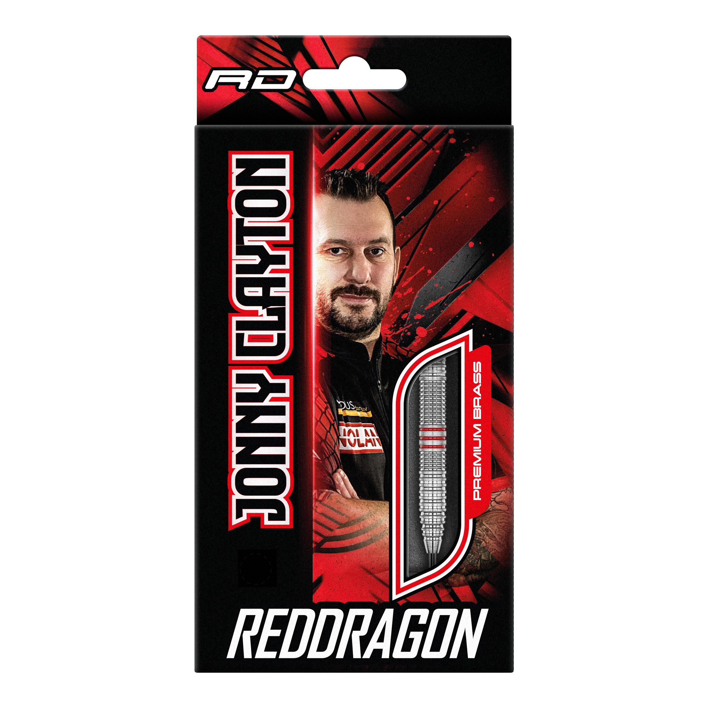 Red Dragon Jonny Clayton Brass Steeldarts - 21 g Red Dragon Jonny Clayton Brass Steeldarts - 21 g