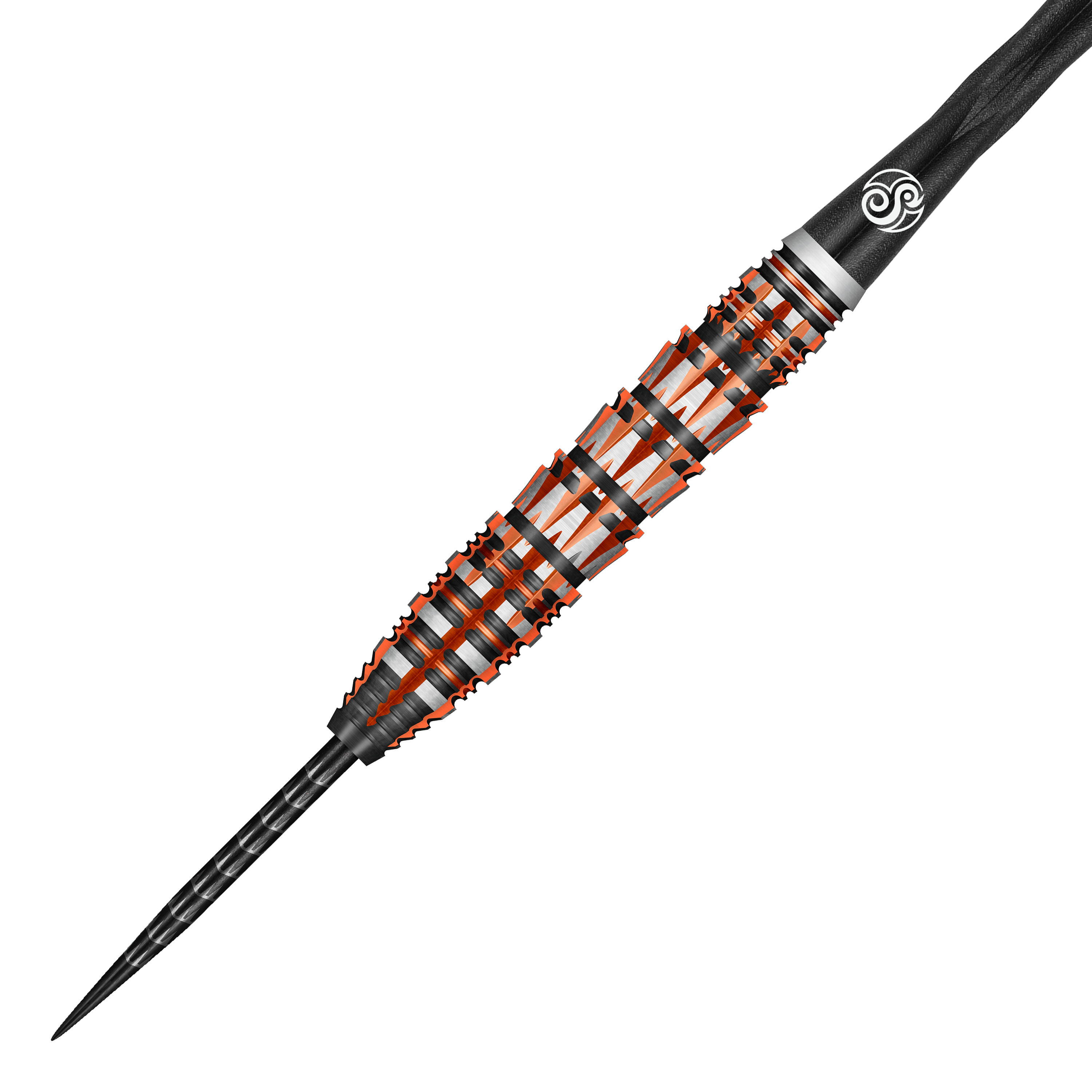 Dardos Shot Badlands Rustin de acero - 23 g Hier sehen Sie den Shot Badlands Rustin Steeldarts - 23g. Das Produkt wird aus einer anderen Perspektive präsentiert.