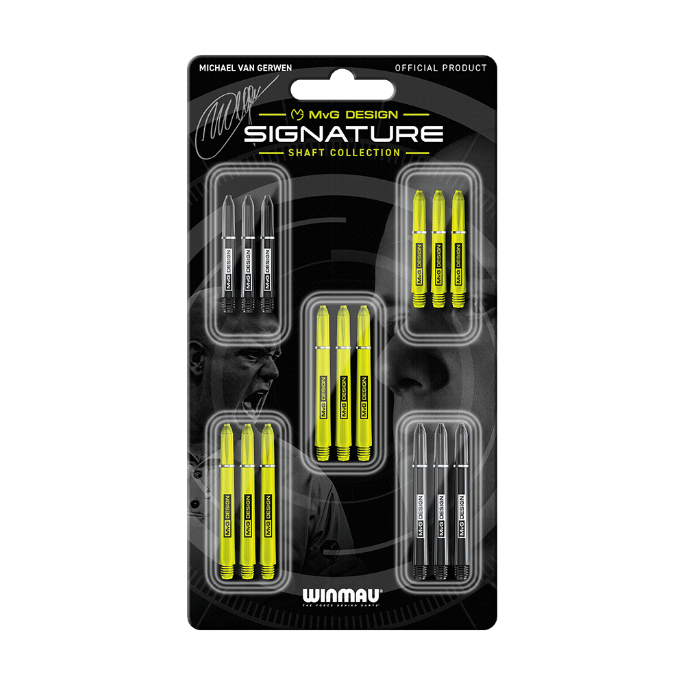 Winmau MvG Signature Shaft Collection