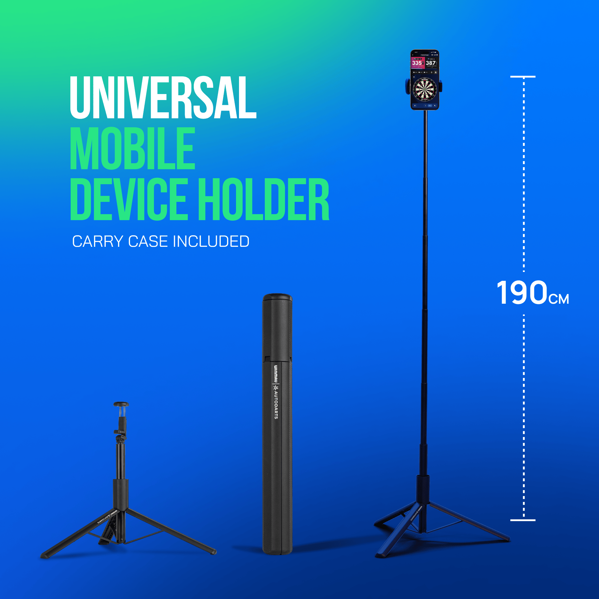 Winmau Device Stand & 12 Monate Membership Bundle Winmau Device Stand & 12 Monate Membership Bundle