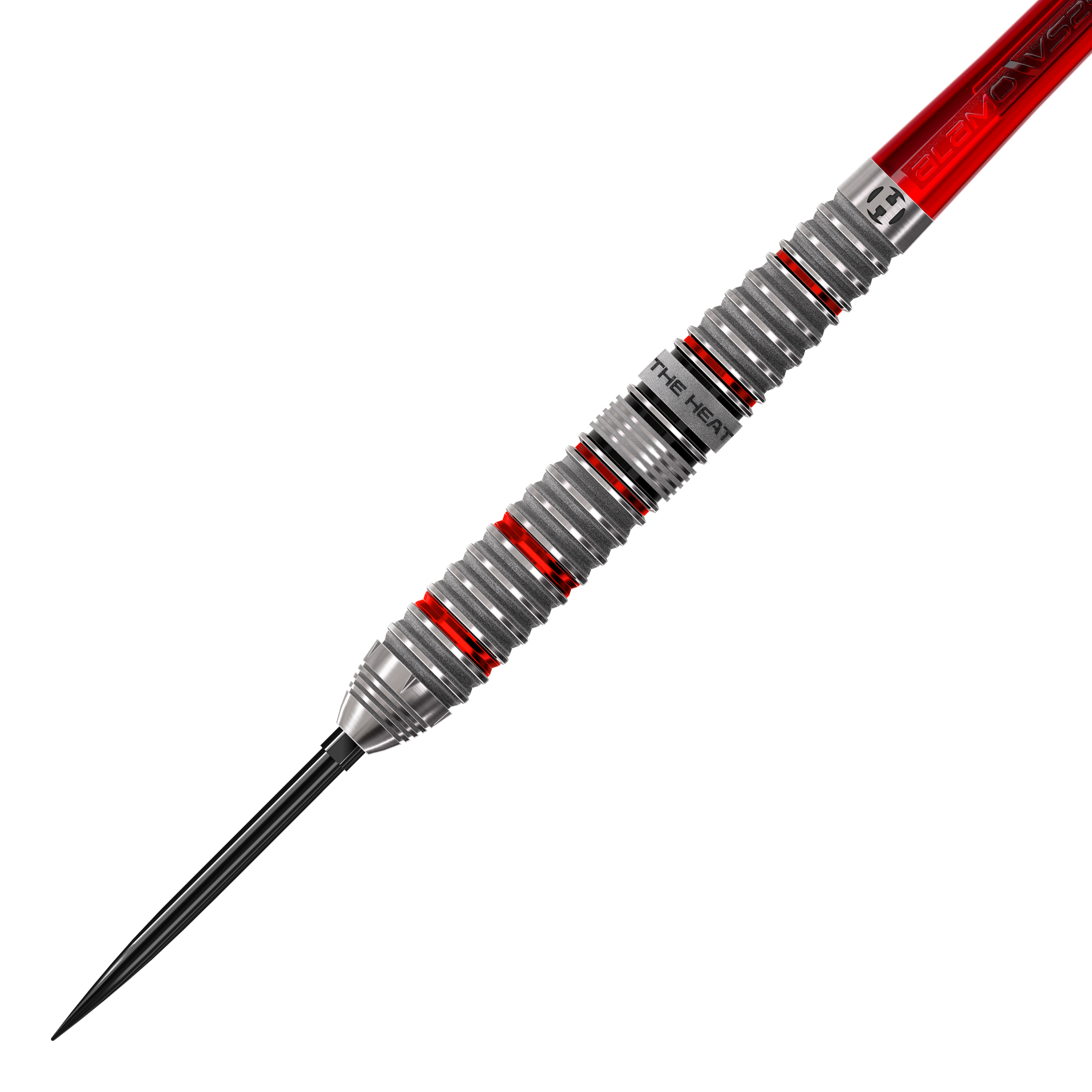 Dardos de acero Harrow Damon Heta Serie 4 Quick Point Das Bild zeigt die Harrows Damon Heta Series 4 Quick Point Steeldarts. Die Darts sind speziell für präzises Spiel und hohe Qualität konzipiert.