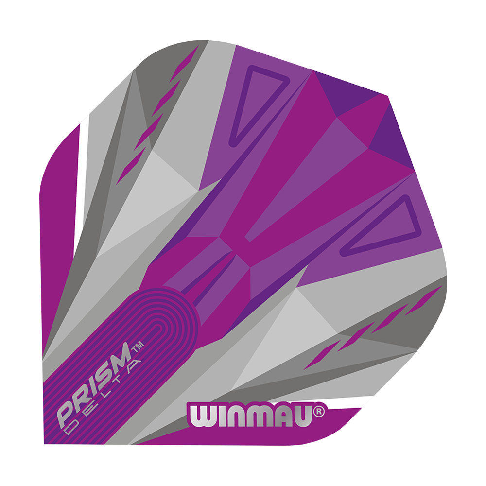 Winmau Prism Delta Purple Standard Flights