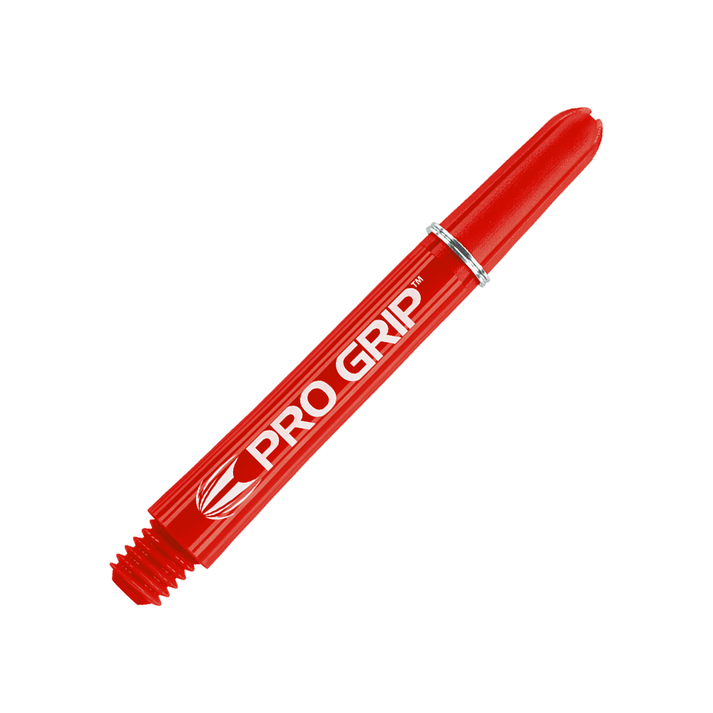 Target Pro Grip Shafts – 3 sady – červená