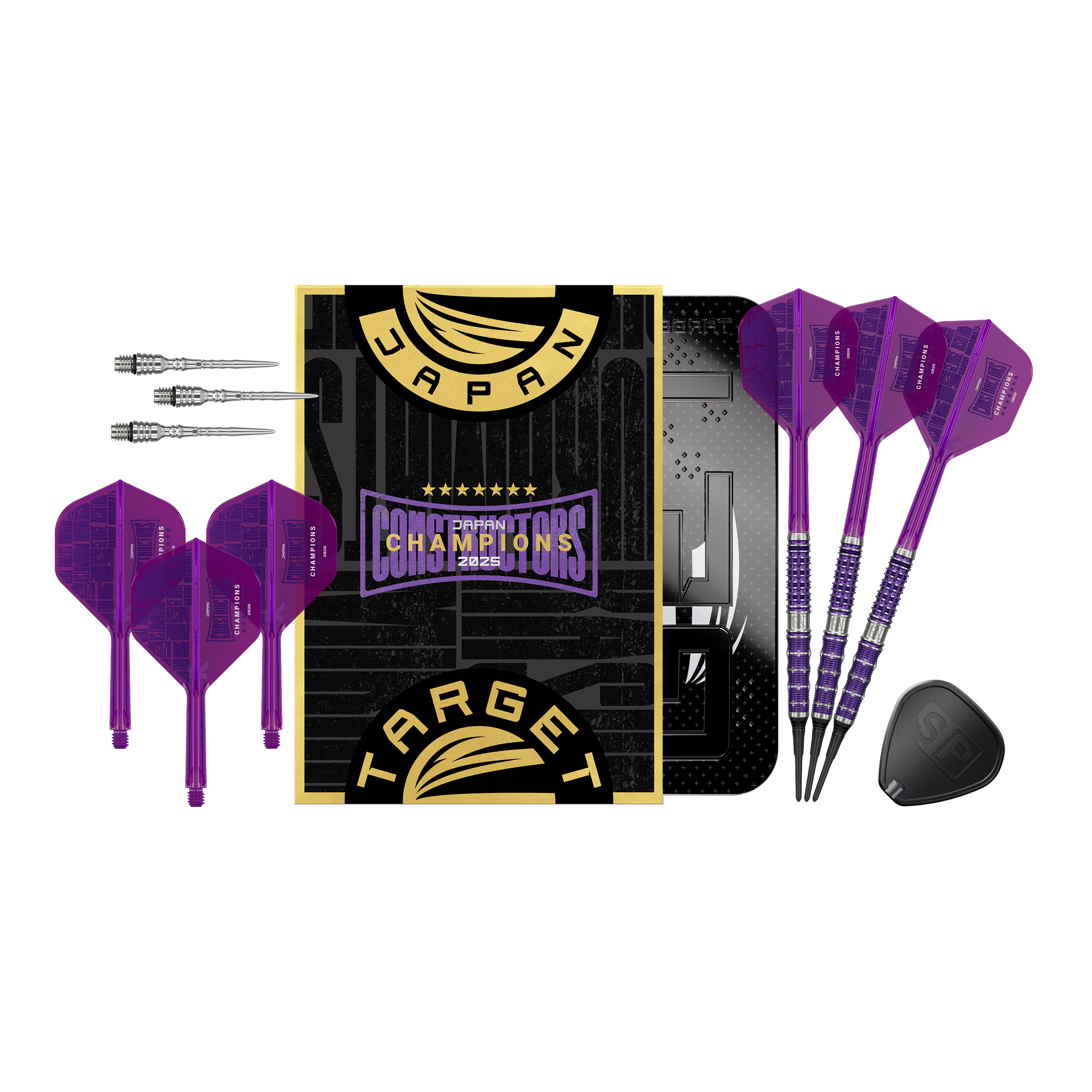 Target Japan The Miracle GEN7 Constructors Champions Limited Darts - 21,5g Abgebildet sind die Target Japan The Miracle GEN7 Constructors Champions Limited Darts mit 21,5g. Diese Darts zeichnen sich durch ihr besonderes Design und ihre hochwertige Verarbeitung aus.