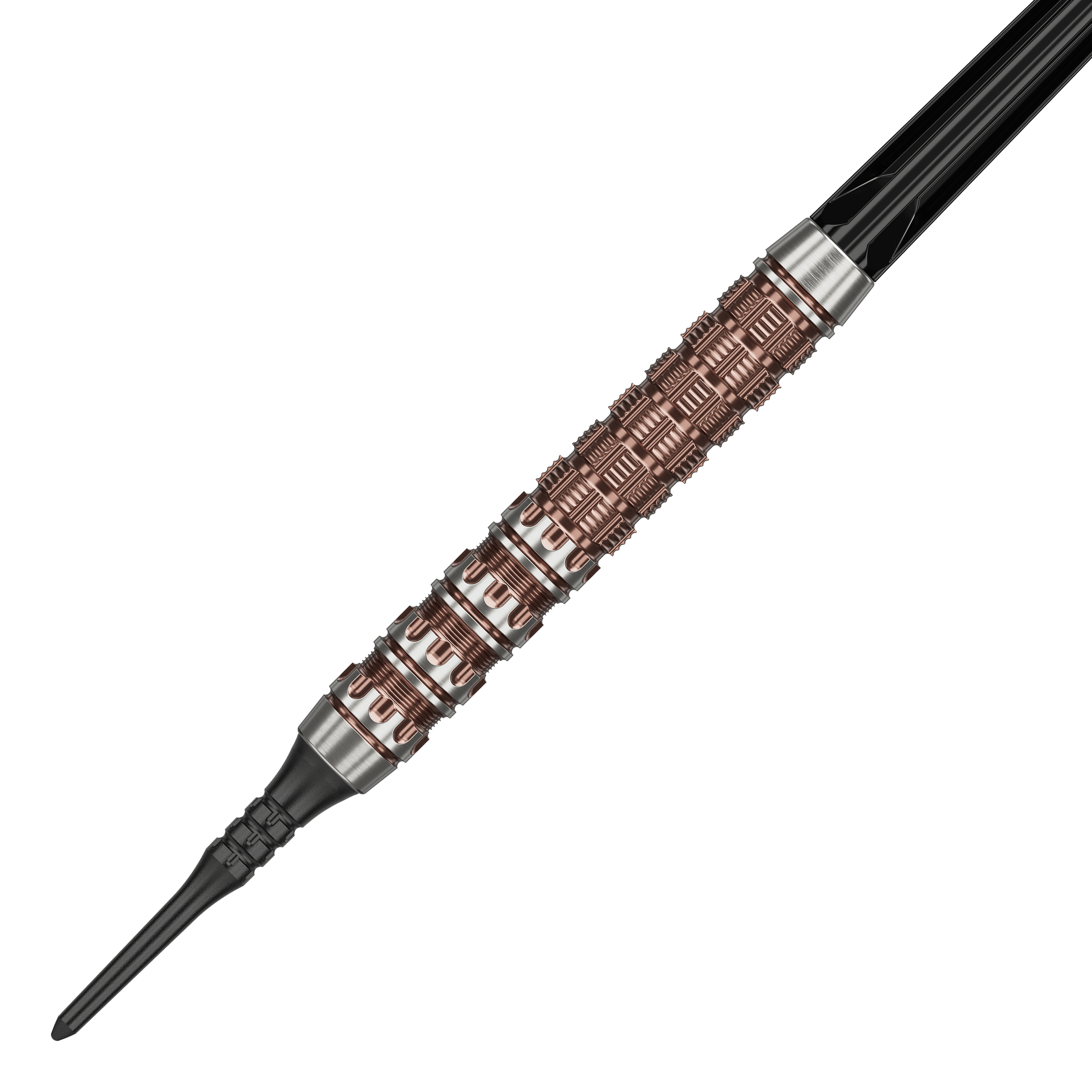 Target Japan Prime Series George Nishitani Raptor GEN6 Freccette morbide - 19,5 g Zu sehen sind die Target Japan Prime Series George Nishitani Raptor GEN6 Softdarts mit einem Gewicht von 21,5g. Die Softdarts werden aus einer anderen Perspektive dargestellt.