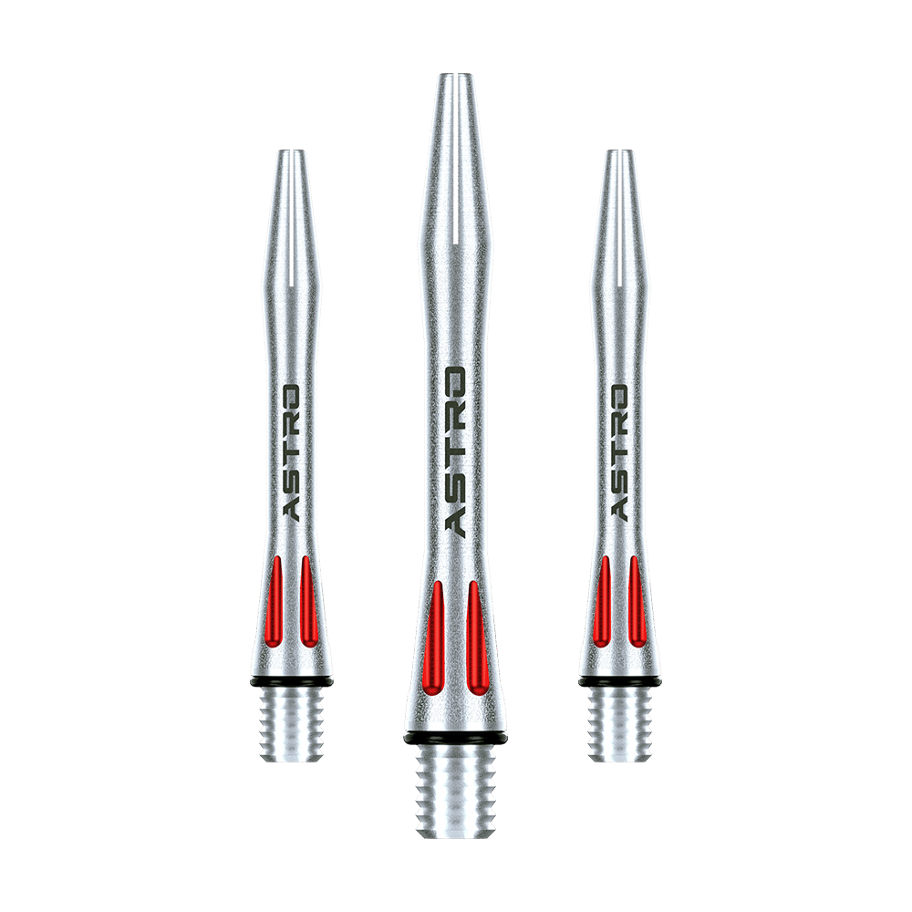 Winmau Astro Aluminum Shafts - Red