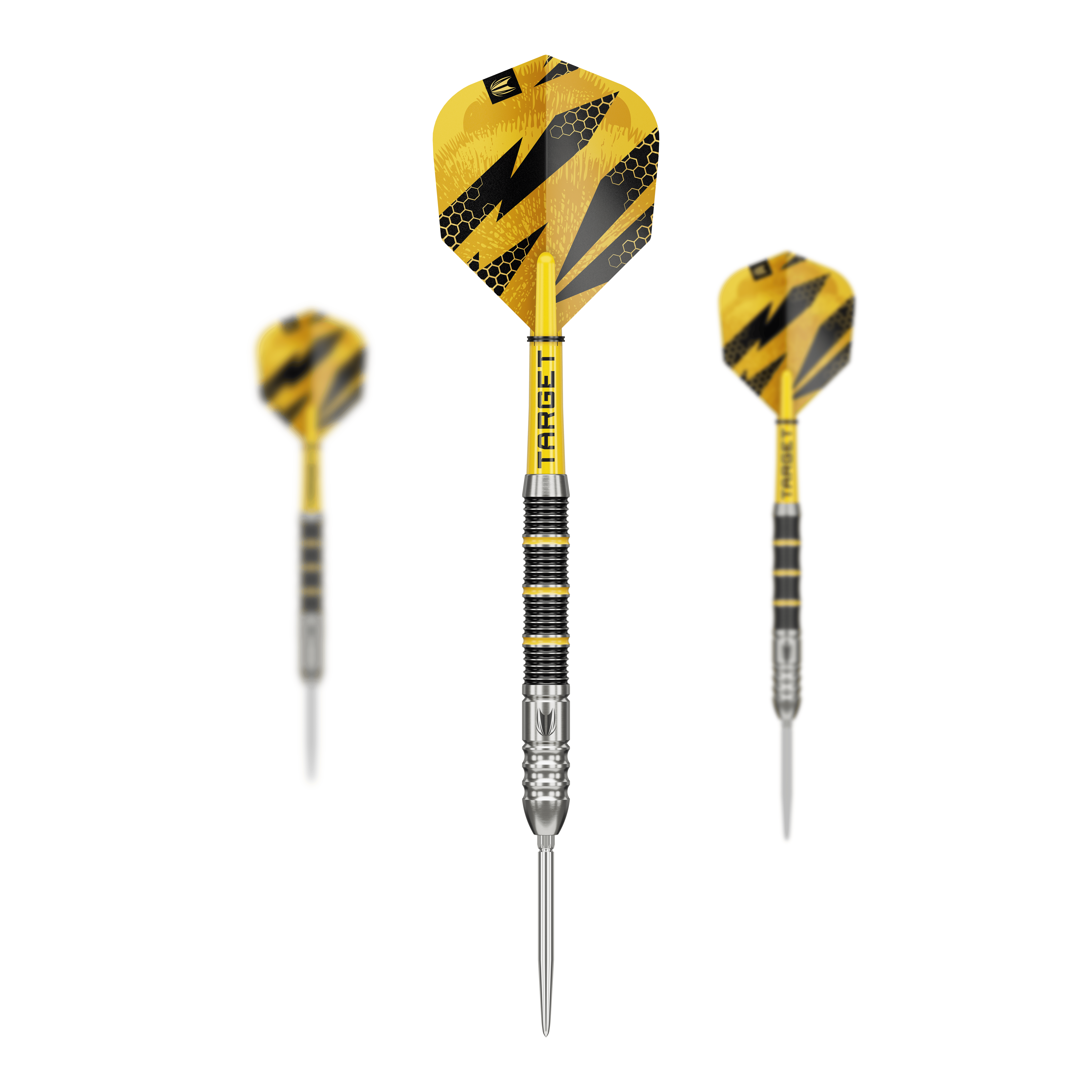 Target Buzz 02 Swiss Points Steeldarts Hier sind die Target Buzz 02 Swiss Points Steeldarts zu sehen. Das Produkt zeichnet sich durch hochwertige Verarbeitung aus.
