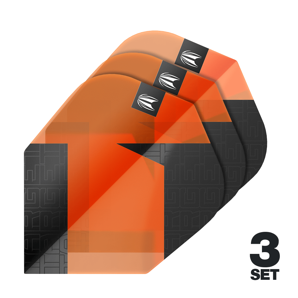 Ailettes standard Target Pro Ultra TAG Orange No6 - 3 jeux