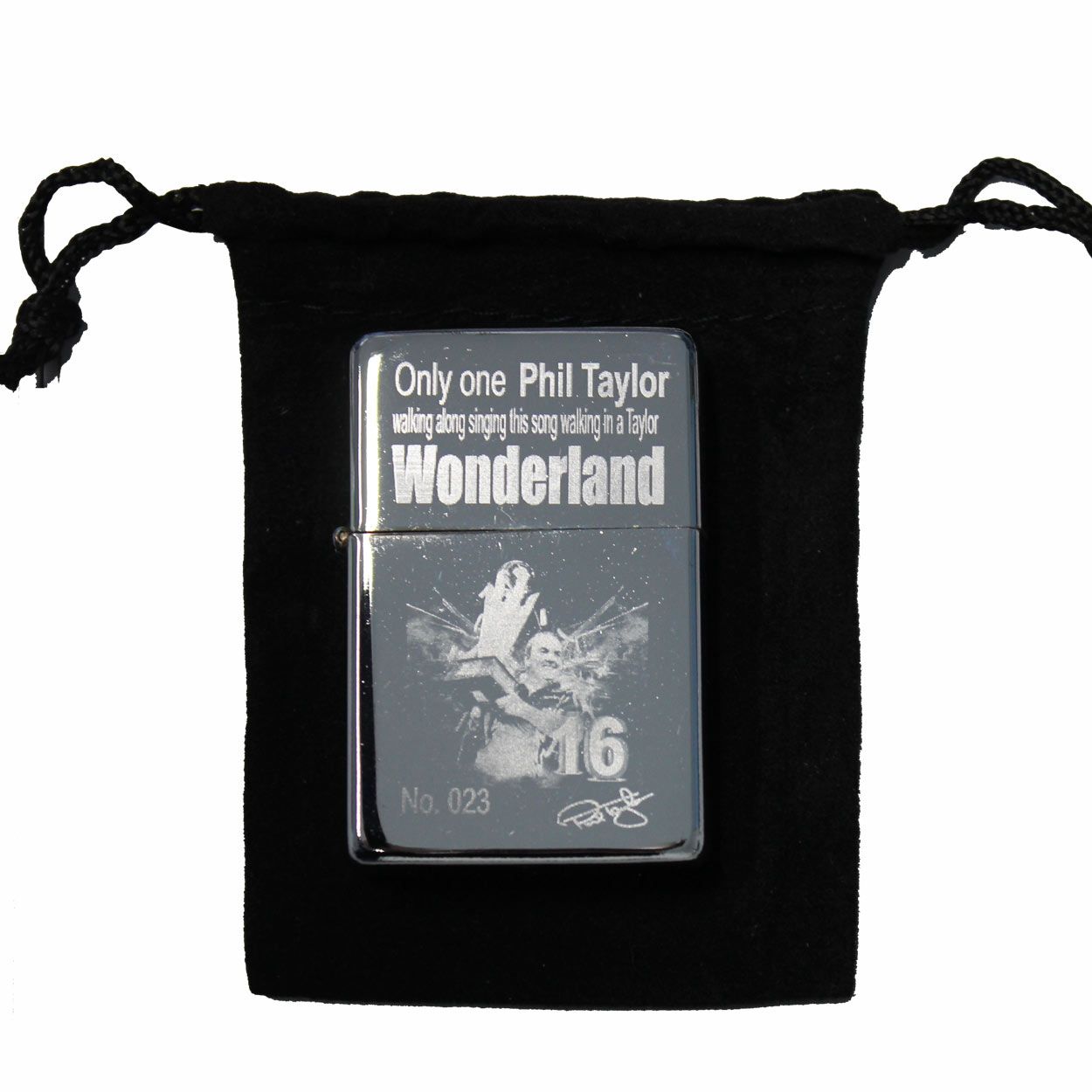 Encendedor Phil Taylor Storm Edición Wonderland 501