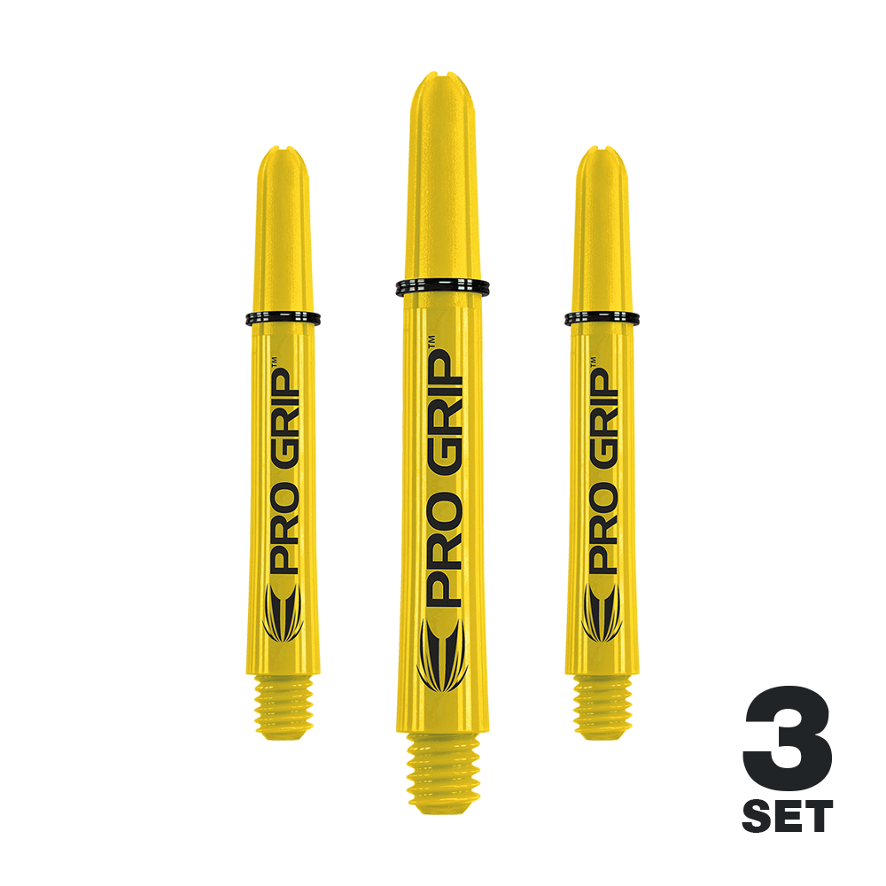 Tiges Target Pro Grip - 3 jeux - Jaune