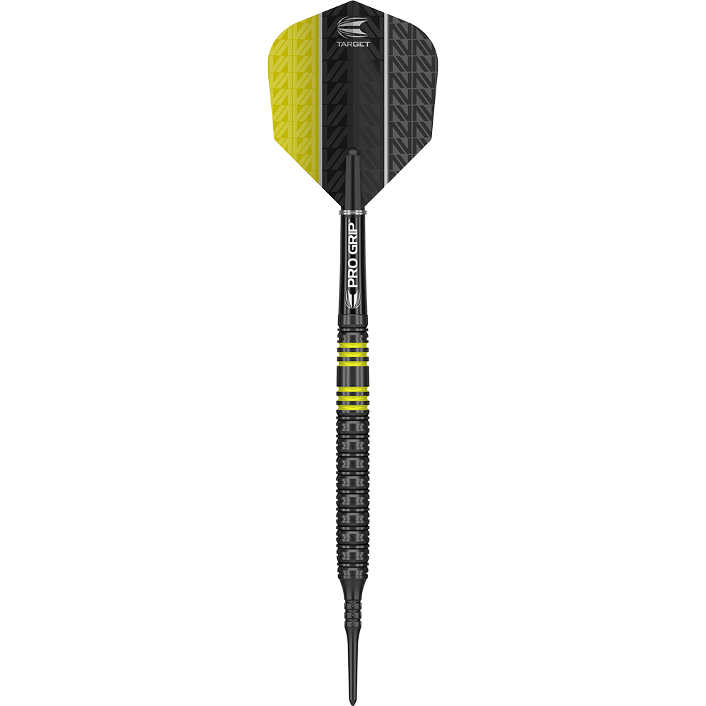 Target Vapor8 Black Yellow Softdarts - 19g