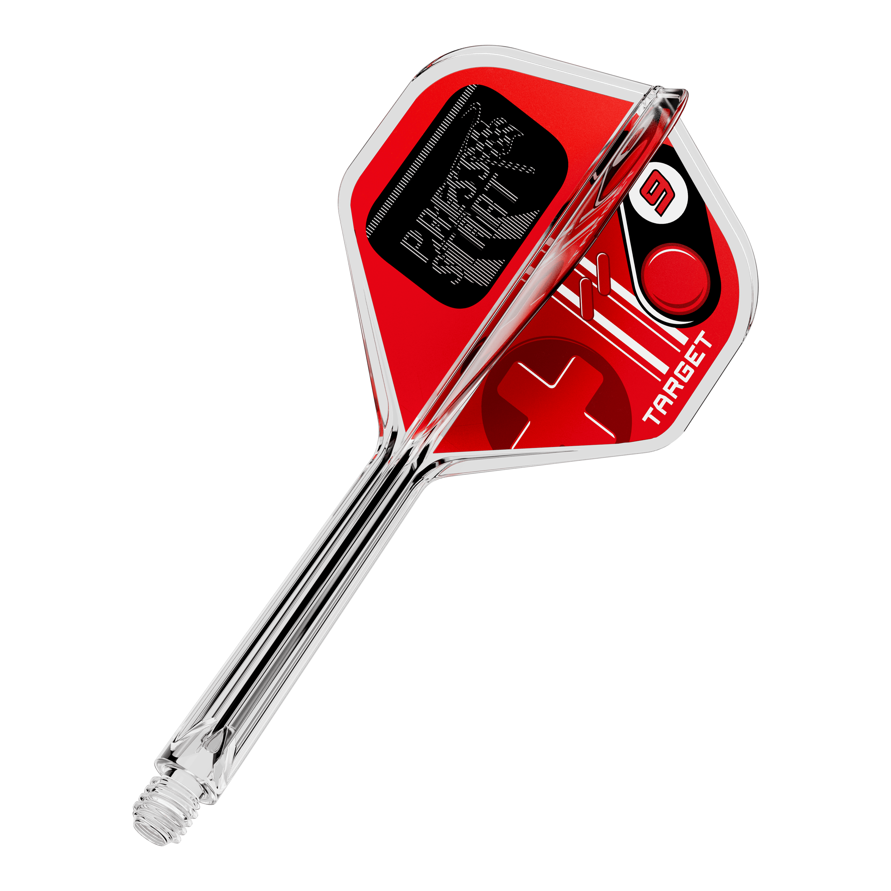 Target K-Flex Press Start No2 Standard Flights Produktbild von 410587_Target_K-Flex_PressStart_No2_Standard_Flights_33mm_1. Das Motiv zeigt einen Artikel für Dartsport.