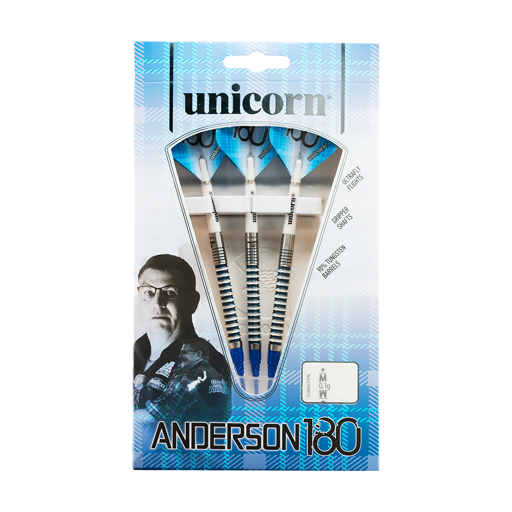 Unicorn Gary Anderson 180 Special Edition Soft Darts - 21g