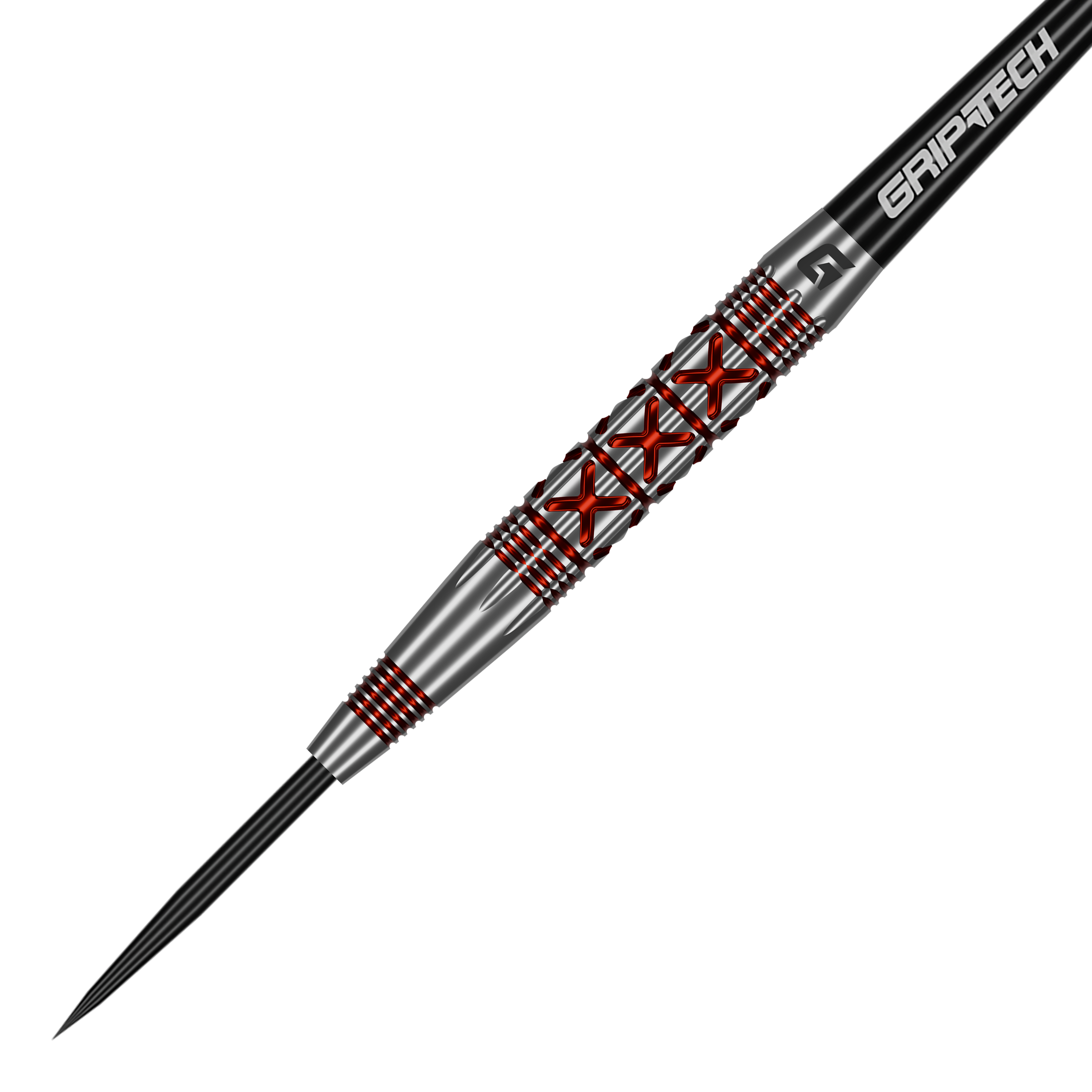 GOAT Strikes Steeldarts Das Foto zeigt die GOAT Strikes Steeldarts aus einer anderen Perspektive. Die Details des Dartpfeils sind gut erkennbar.