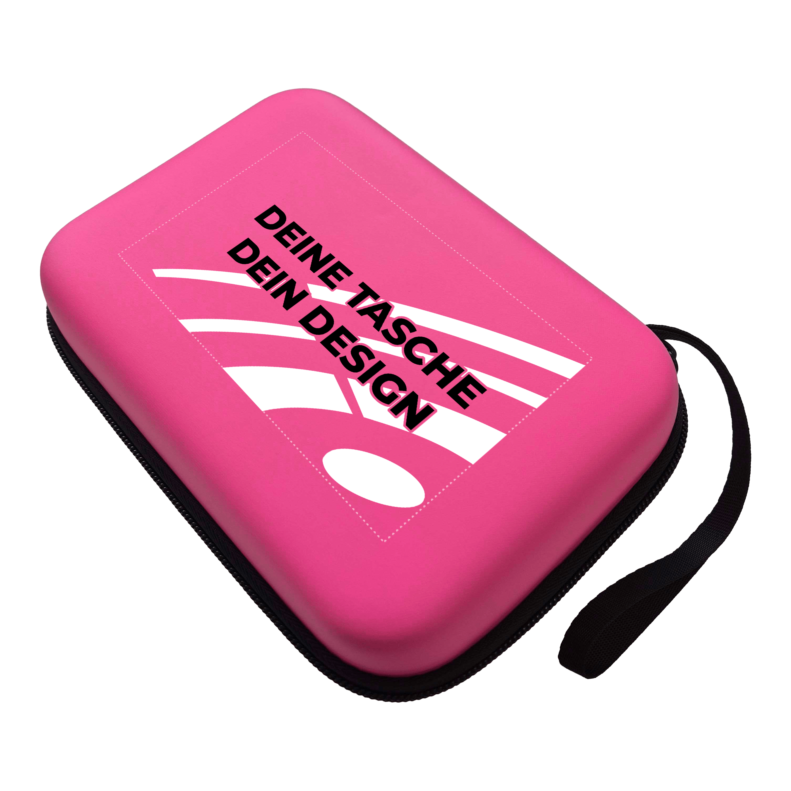 System-4 Dartcase mit Deinem Design Das Bild zeigt ein Produkt mit dem Dateinamen MCS4-Pink_McDart_System4_Dartcase_Mit_Wunschdruck_Pink_1. Die Aufnahme präsentiert das Produkt aus einer anderen Perspektive.