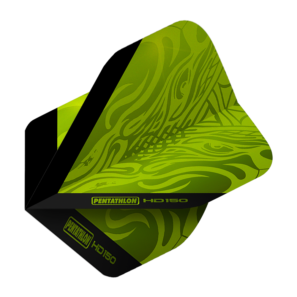 Ailettes standard Pentathlon HD150 vert métallisé