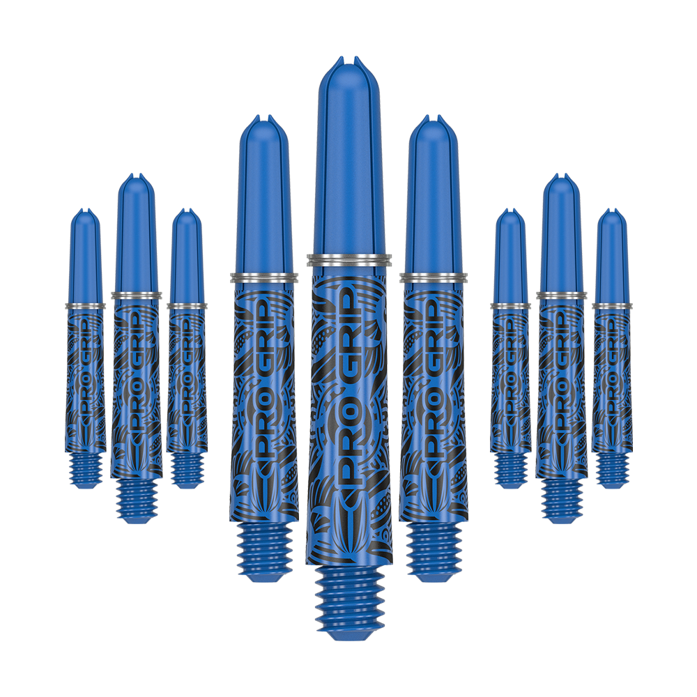 Target Pro Grip Inkt Shafts - 3 Sets - Blauw