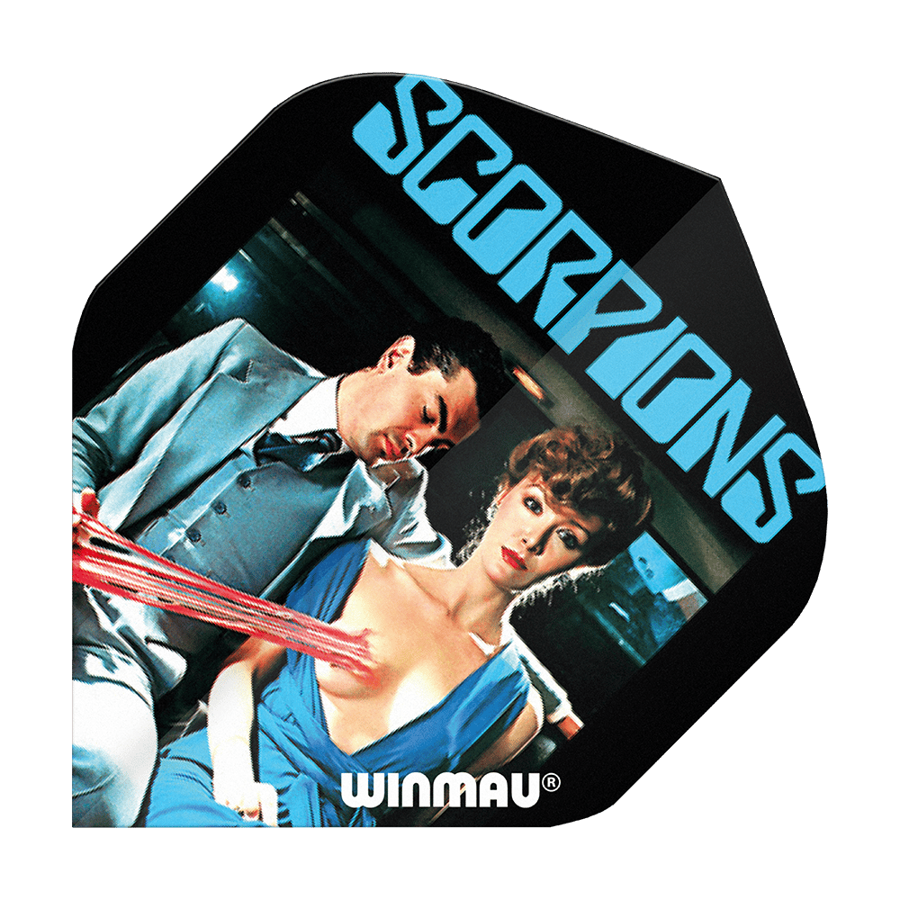 Winmau Rockstar Legends Scorpions Love Drive Standard Flights