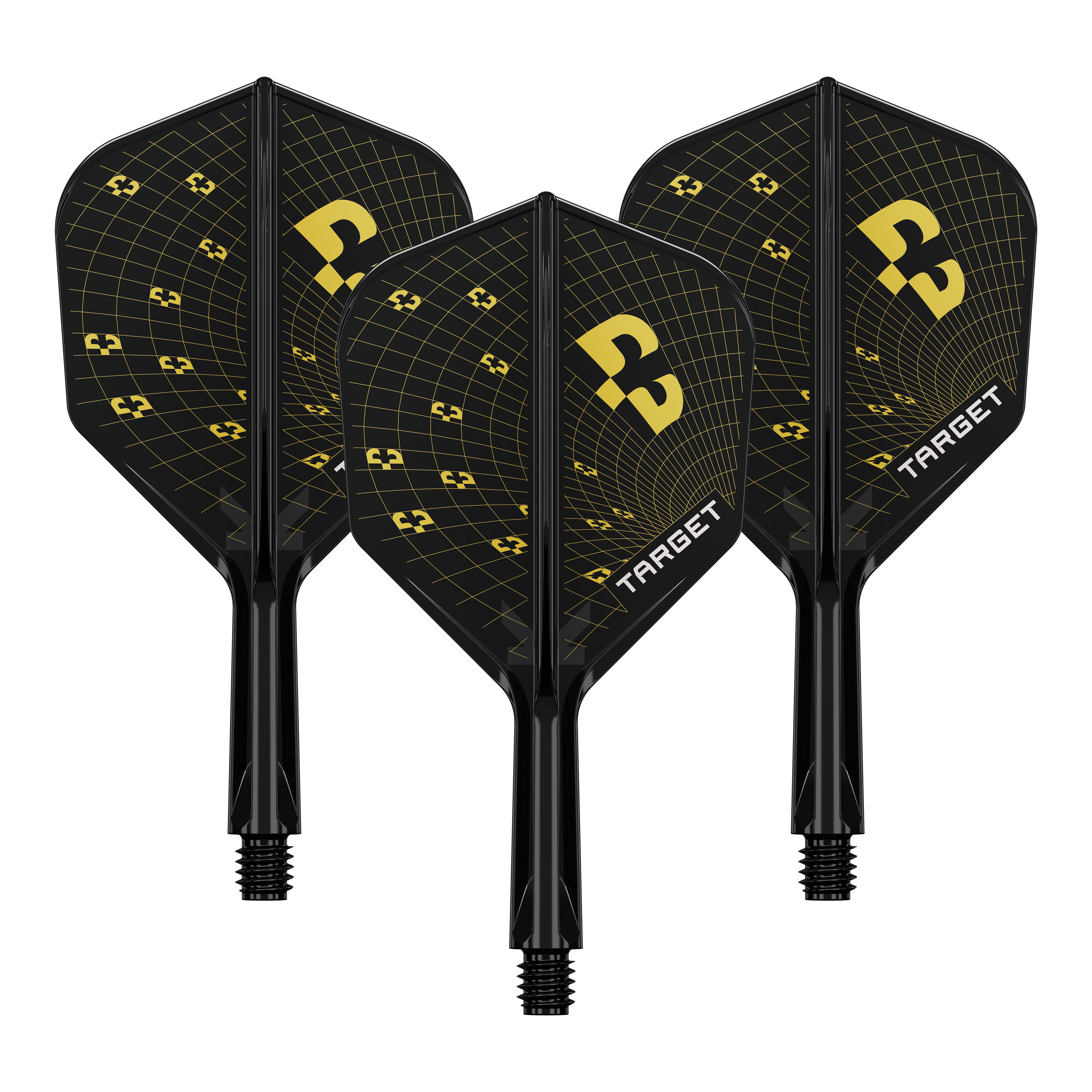 Target K-Flex Bolide No6 Flights Hier sieht man ein Set Dartflights aus der K-Flex Bolide No6 Serie, 19 mm groß. Das Set eignet sich perfekt für Dartsportler.
