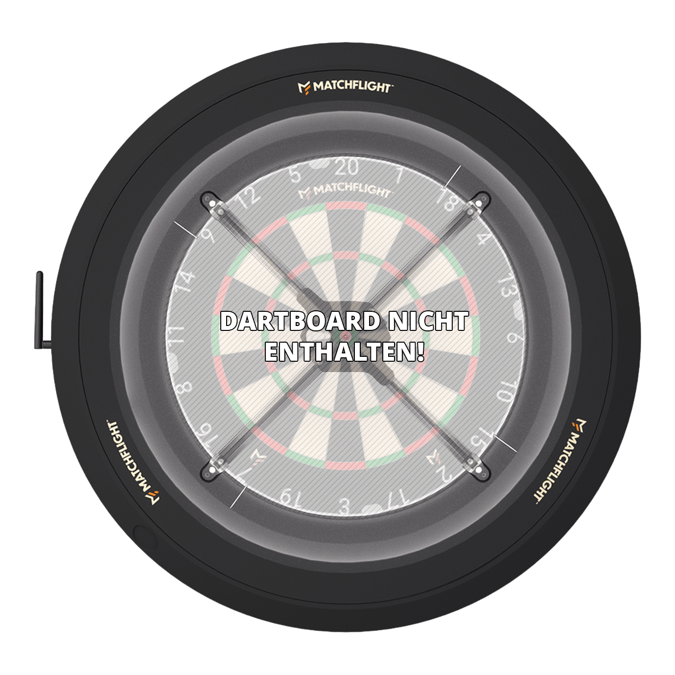 System automatycznego punktowania Matchflight Heylo Ein weiteres Foto vom Matchflight Heylo Autoscoring System. Die Anzeige und das Bedienfeld sind gut erkennbar.