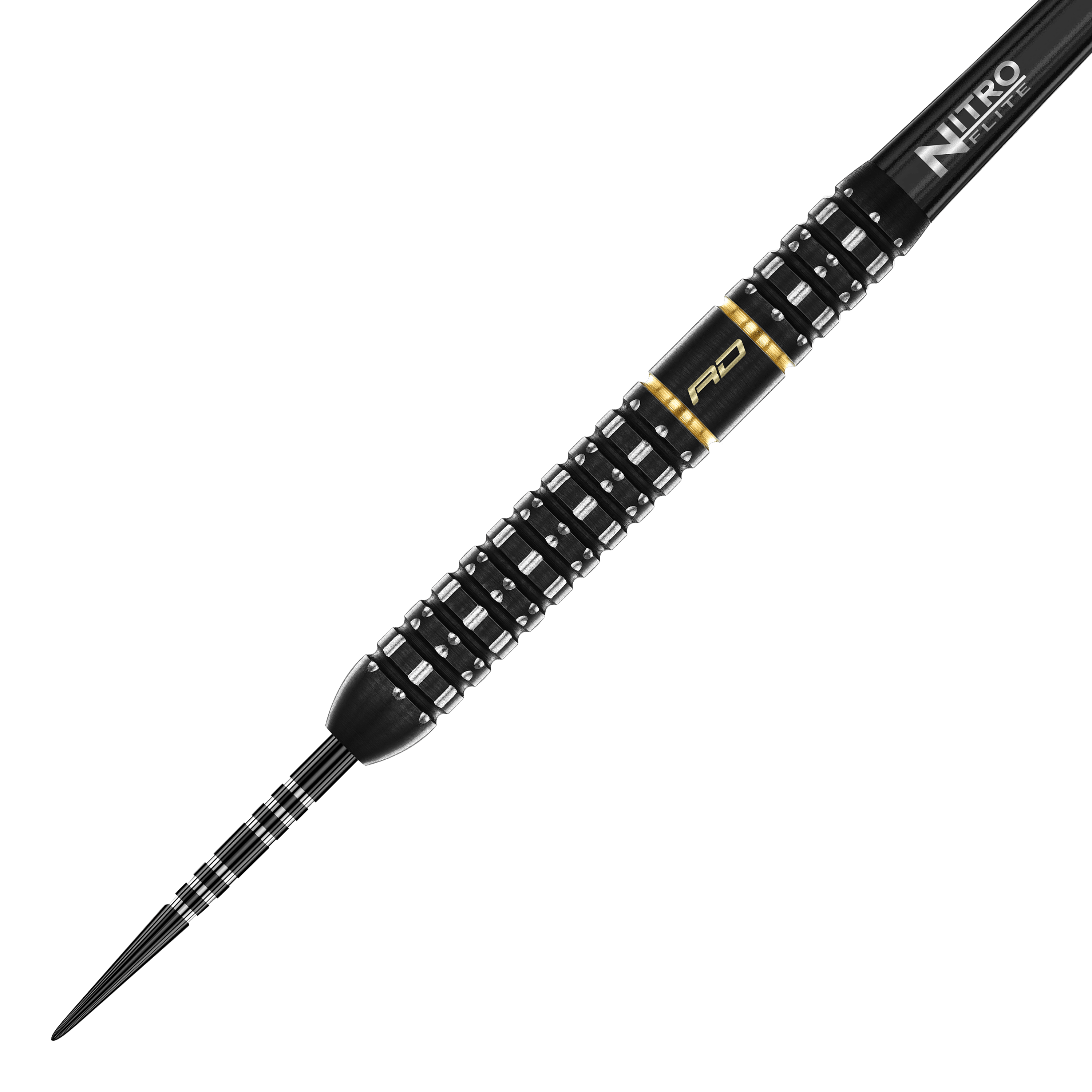 Zu sehen sind die Red Dragon Ascend Parallel Steeldarts. Diese Steeldarts haben ein schlankes, gerades Aussehen.