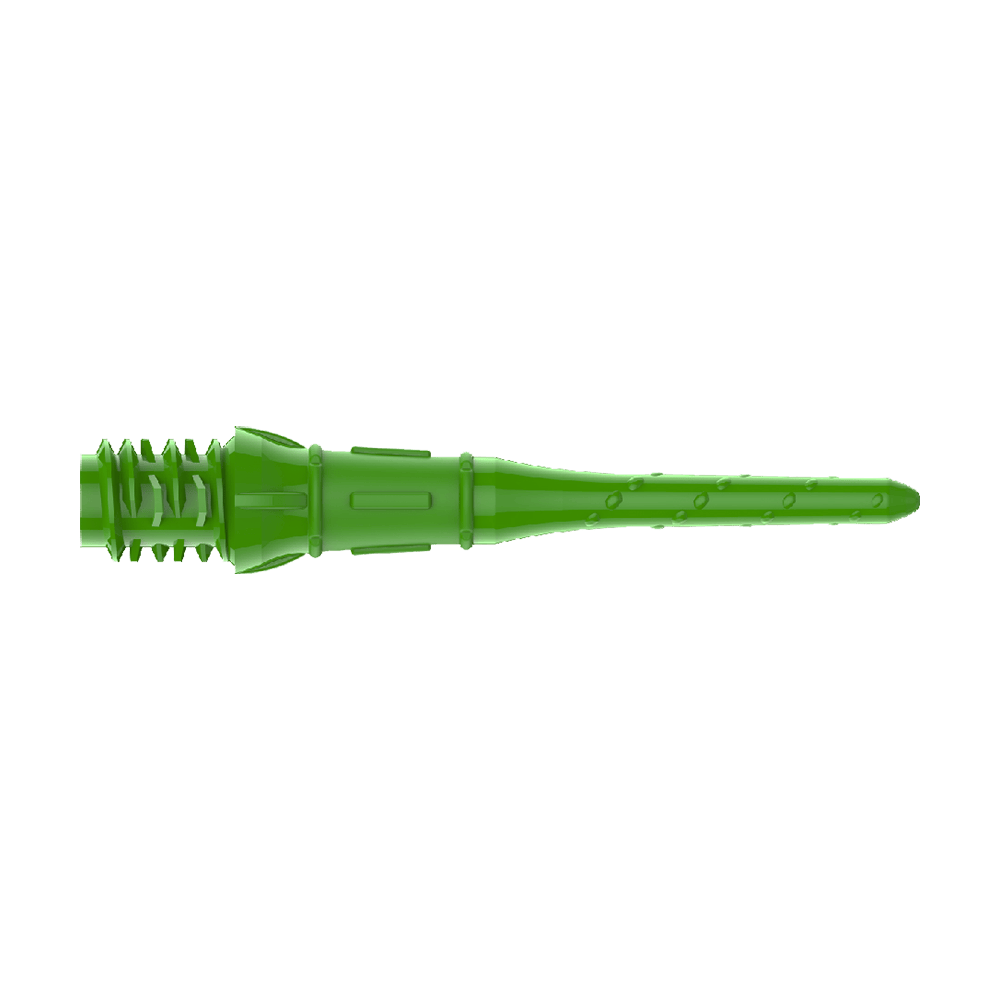 Premium Lippoints (30er Pack) - Spitzen Mehrere Dartspitzen einer Serie sind auf einem Produktbild angeordnet. Die Spitzen haben eine glatte Fläche.