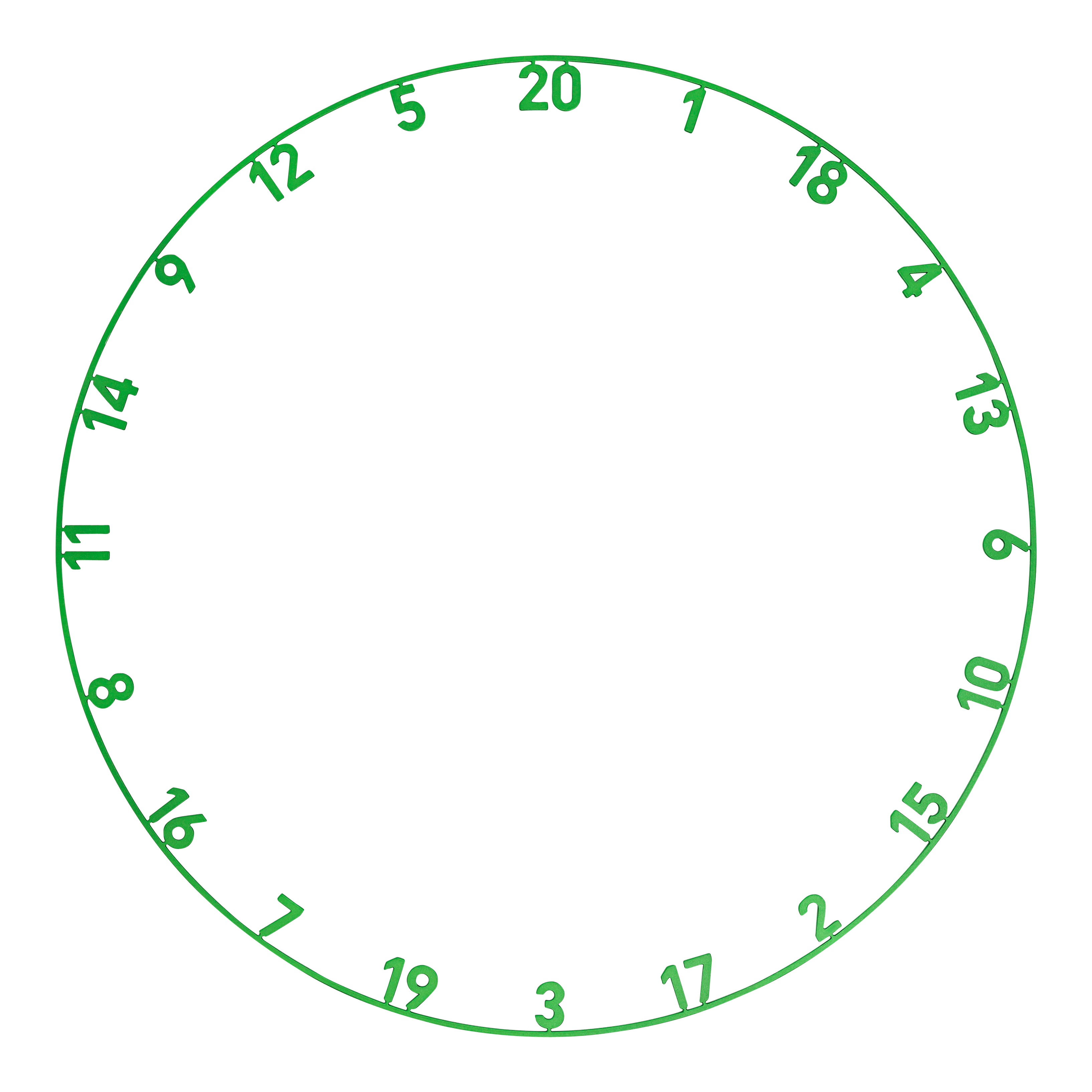 Precise 180 Endorphine Steeldartboard mit Nummernring - Emerald Green Hier ist das Precise 180 Endorphine Steeldartboard mit Nummernring in der Farbe Emerald Green zu sehen. Es handelt sich um ein hochwertiges Steeldartboard mit Zahlenring.
