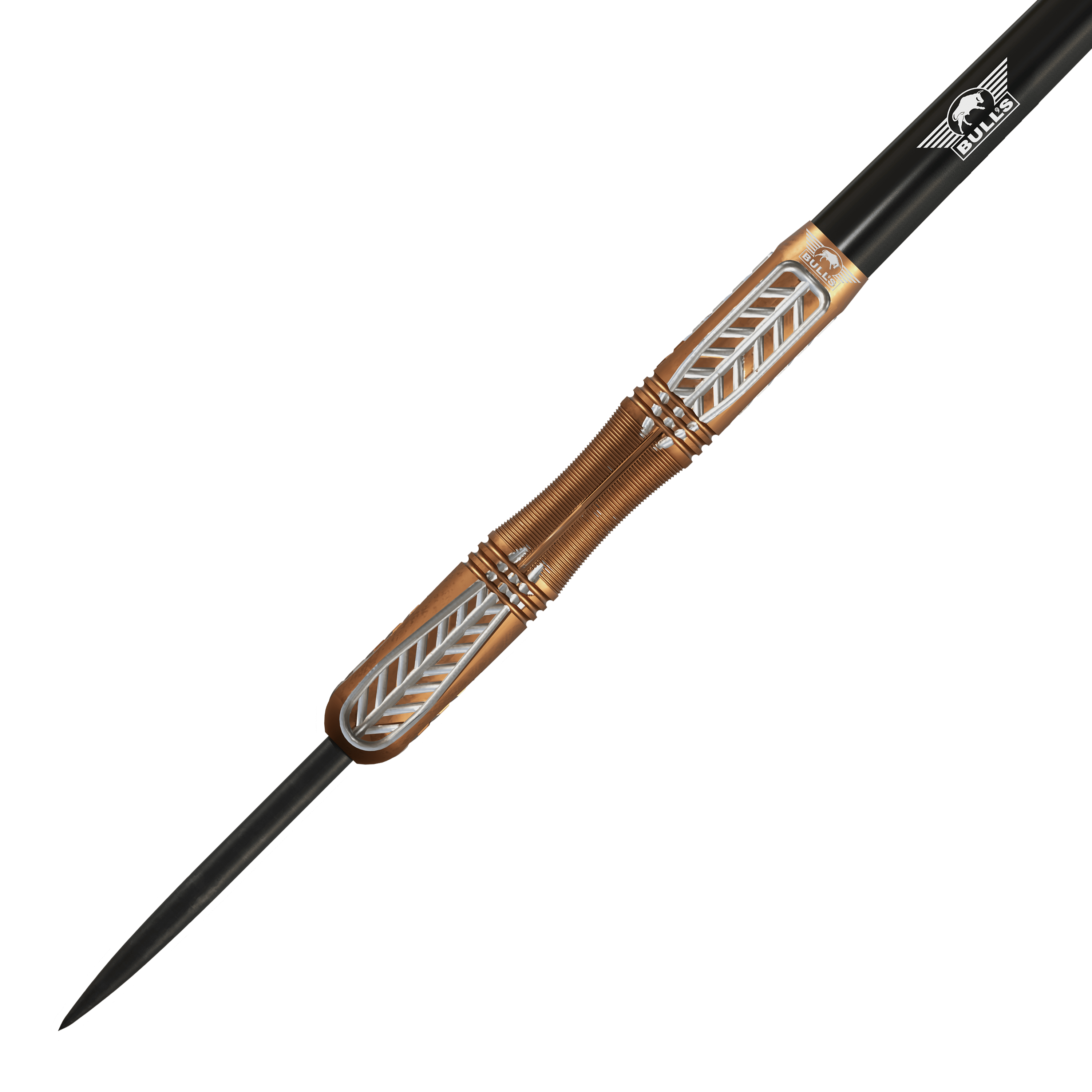 Dardos Bulls NL Bronzo True Steel - 23 g Abgebildet sind die Bulls NL Bronzo True Steeldarts - 23g. Die Steeldarts eignen sich für präzises Spielen.