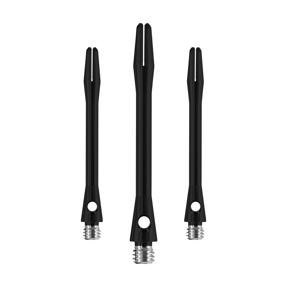 Tiges De Fléchettes En Carbone Harrows - Lot De 3 Jeux (9 Tiges) | Taille M, Midi Ou Courte | Composite Résistant, Transparent