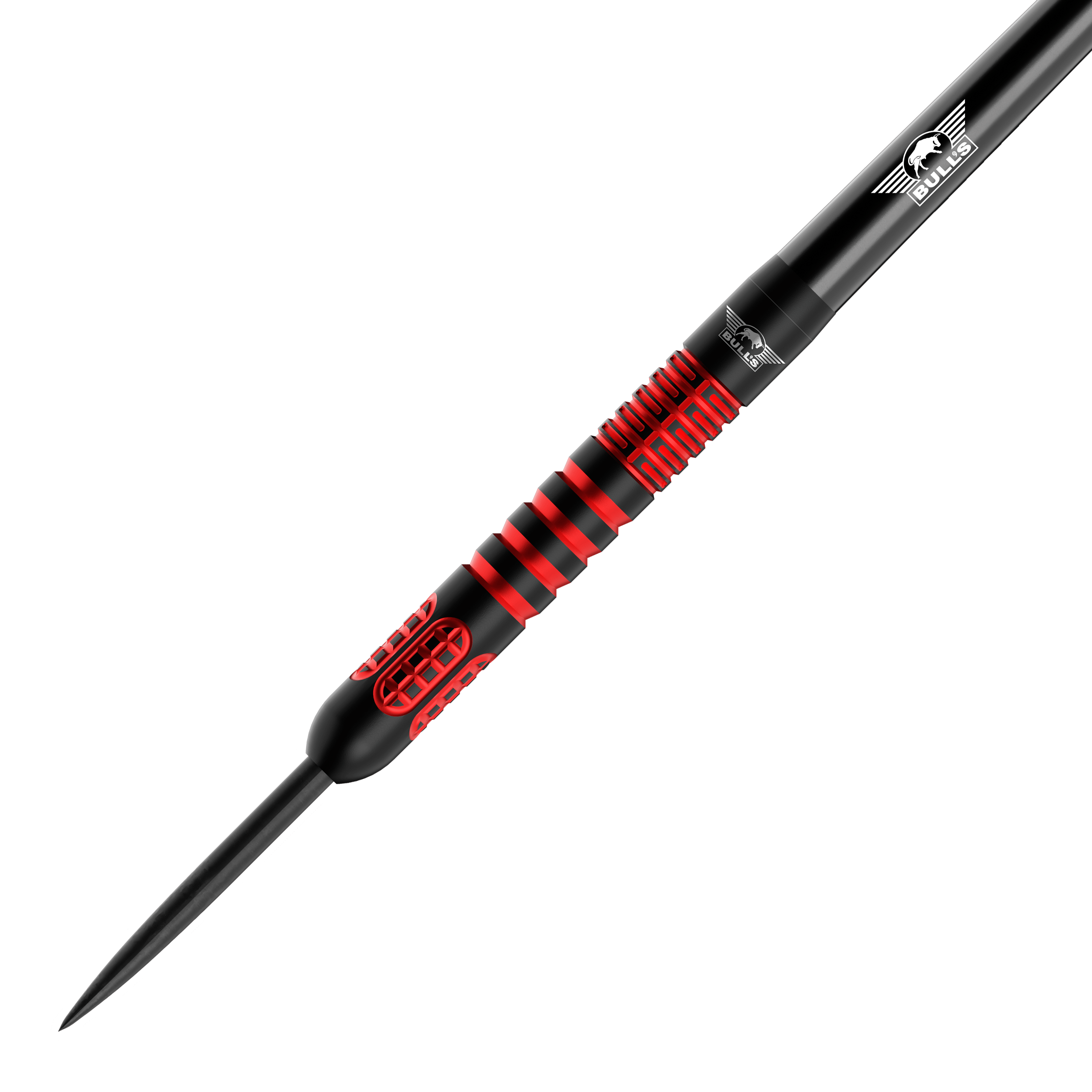 Dardos de acero Bulls NL Stefan Bellmont 90 - 23 g Auf dem Bild sind die Bulls NL Stefan Bellmont 90 Steeldarts 23g zu sehen. Diese Steeldarts sind besonders präzise und für professionelle Dartspieler geeignet.