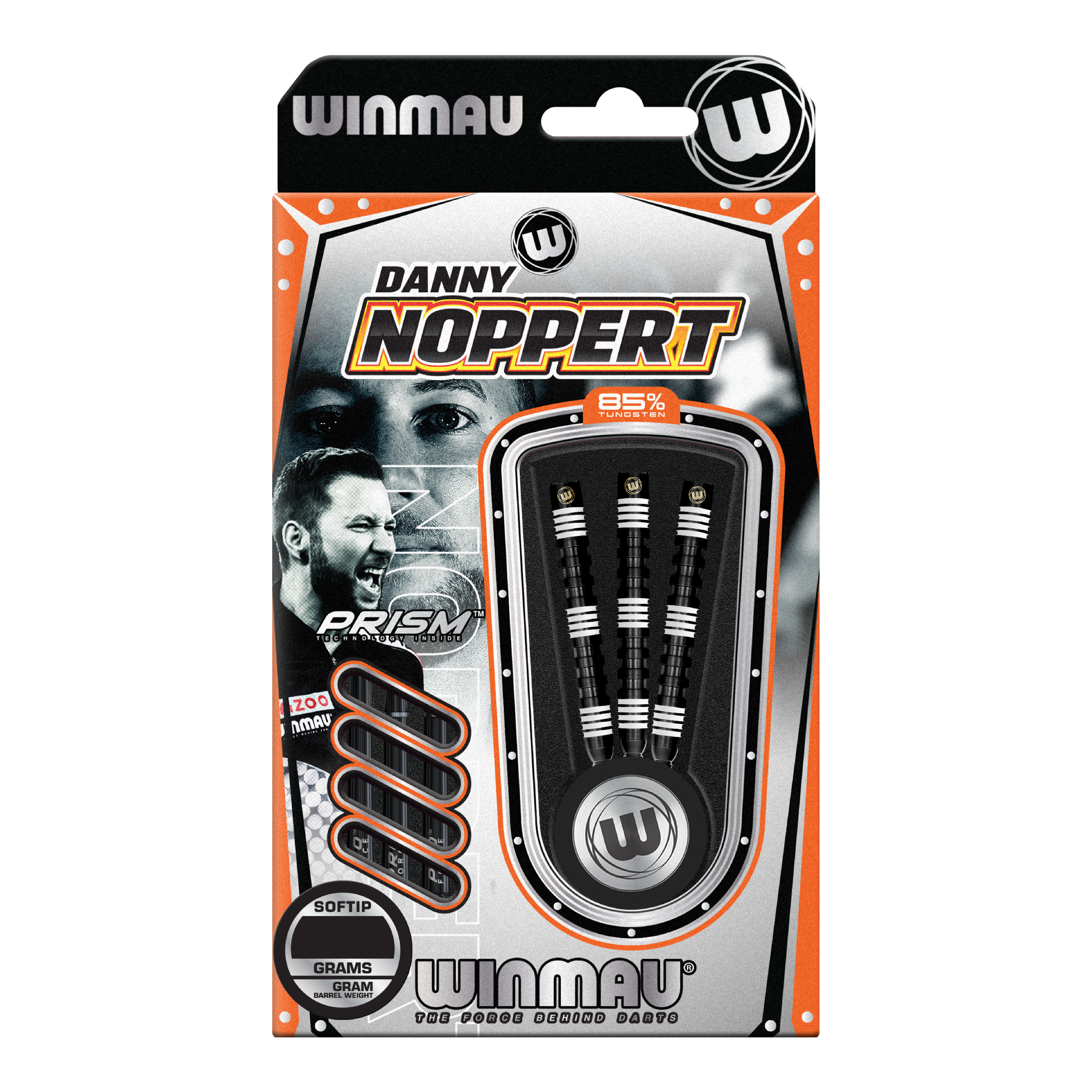 Freccette morbide Winmau Danny Noppert 85 Pro-Series - 20 g