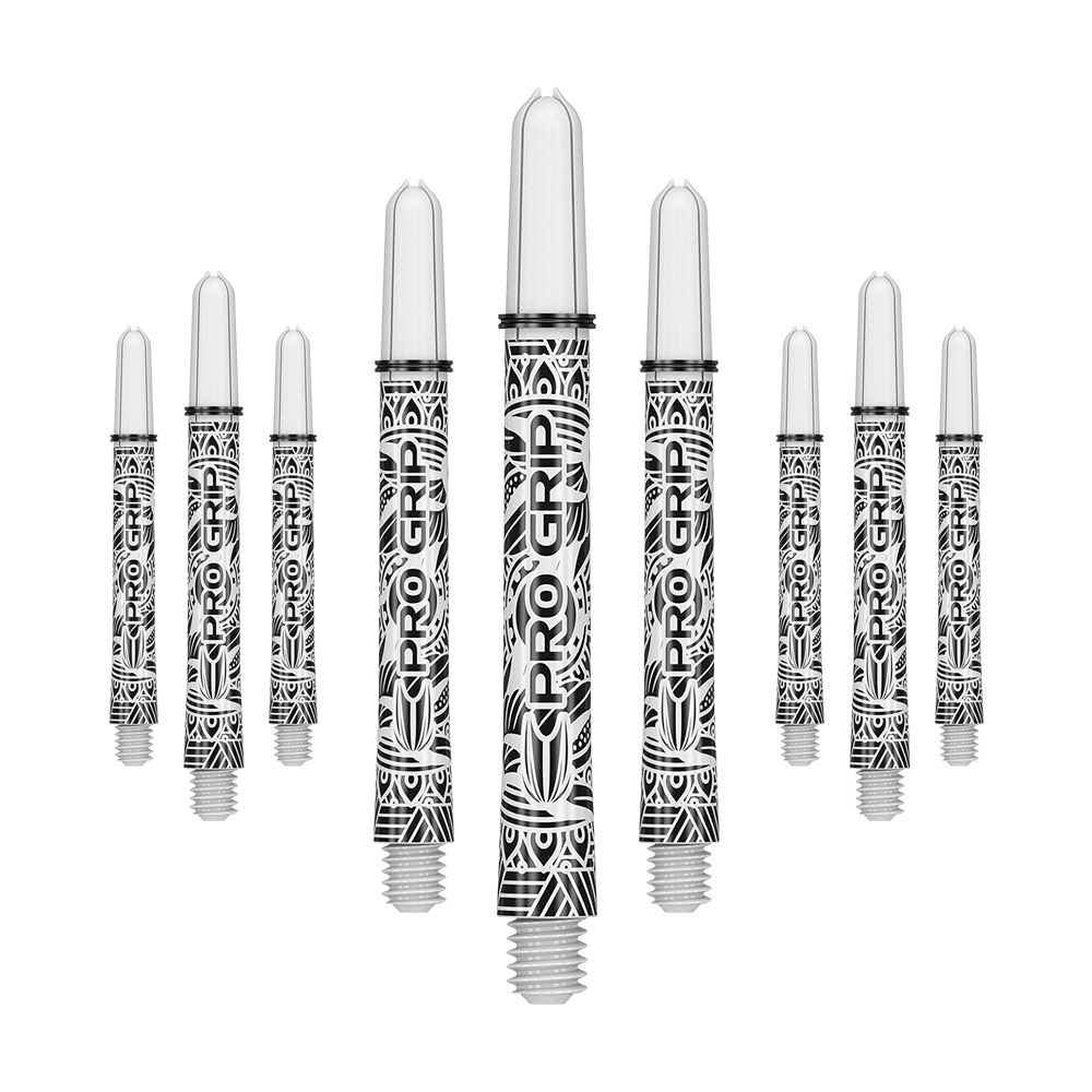 Target Pro Grip Ink Shafts - 3 Sets - Weiß
