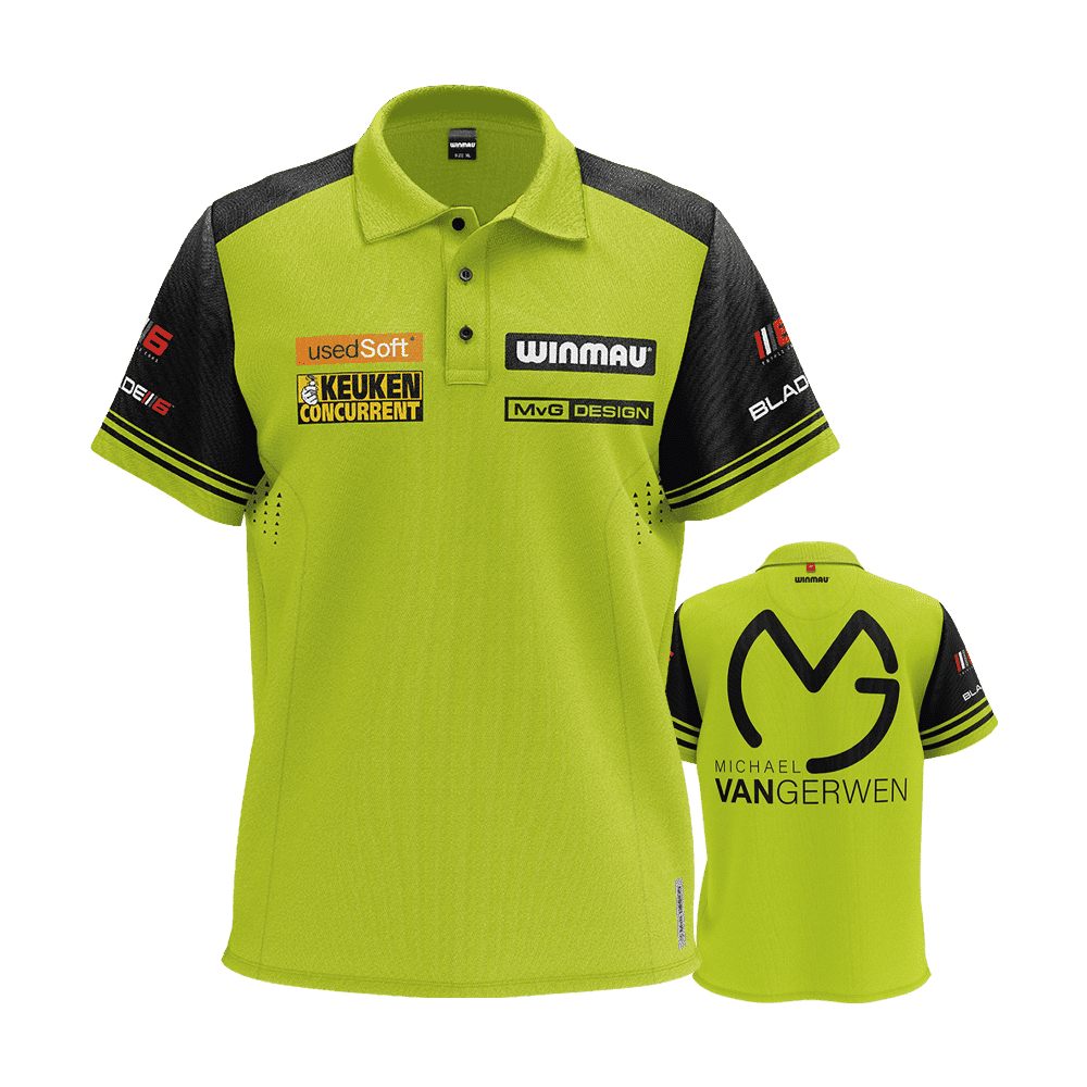 Winmau Michael van Gerwen Tour Polo Dartshirt 2022