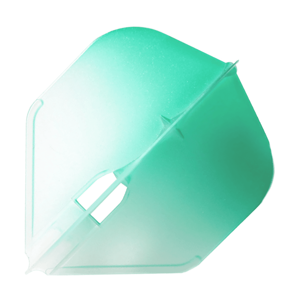 L-Style Two Tone L3PRO Clear White Flights Green