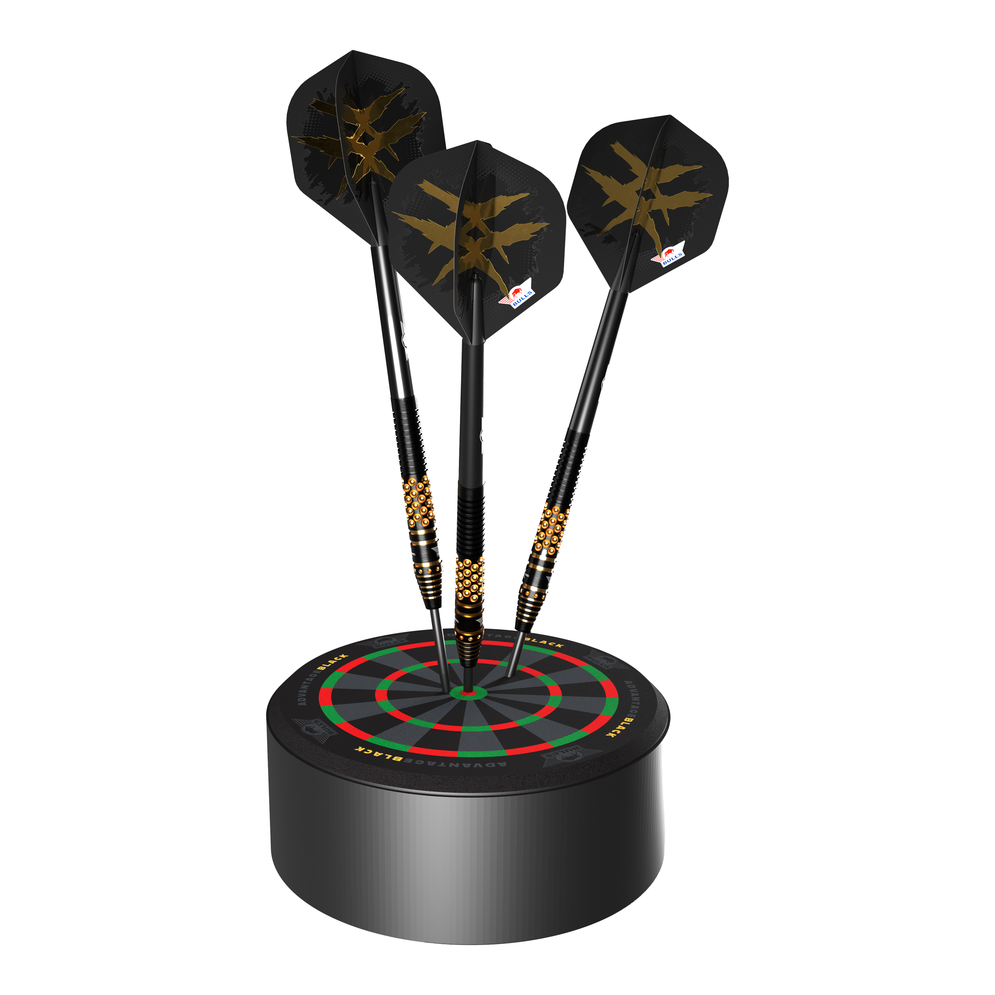 Bulls NL Advantage Black Mini Dart Display Darthalter Abgebildet ist der Bulls NL Advantage Black Mini Dart Display Darthalter. Dieser Halter dient zur Präsentation und Aufbewahrung von Mini-Darts.
