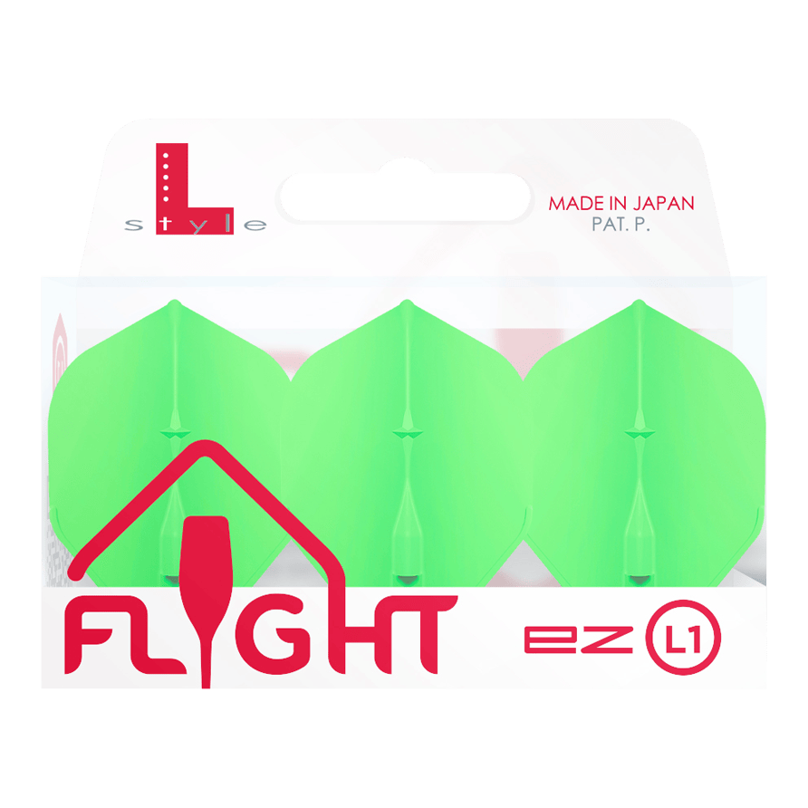 L-Style Champagne L1EZ Standard Flights Das Bild zeigt die L-Style Champagne L1EZ Standard Flights. Die Flights haben eine klassische Form.