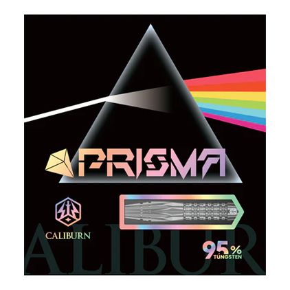 Ocelové šipky Caliburn Prisma P1 - 19,5 g Caliburn Prisma Steeldarts mit einem Gewicht von 19,5g. Diese Steeldarts bieten optimale Kontrolle beim Werfen.
