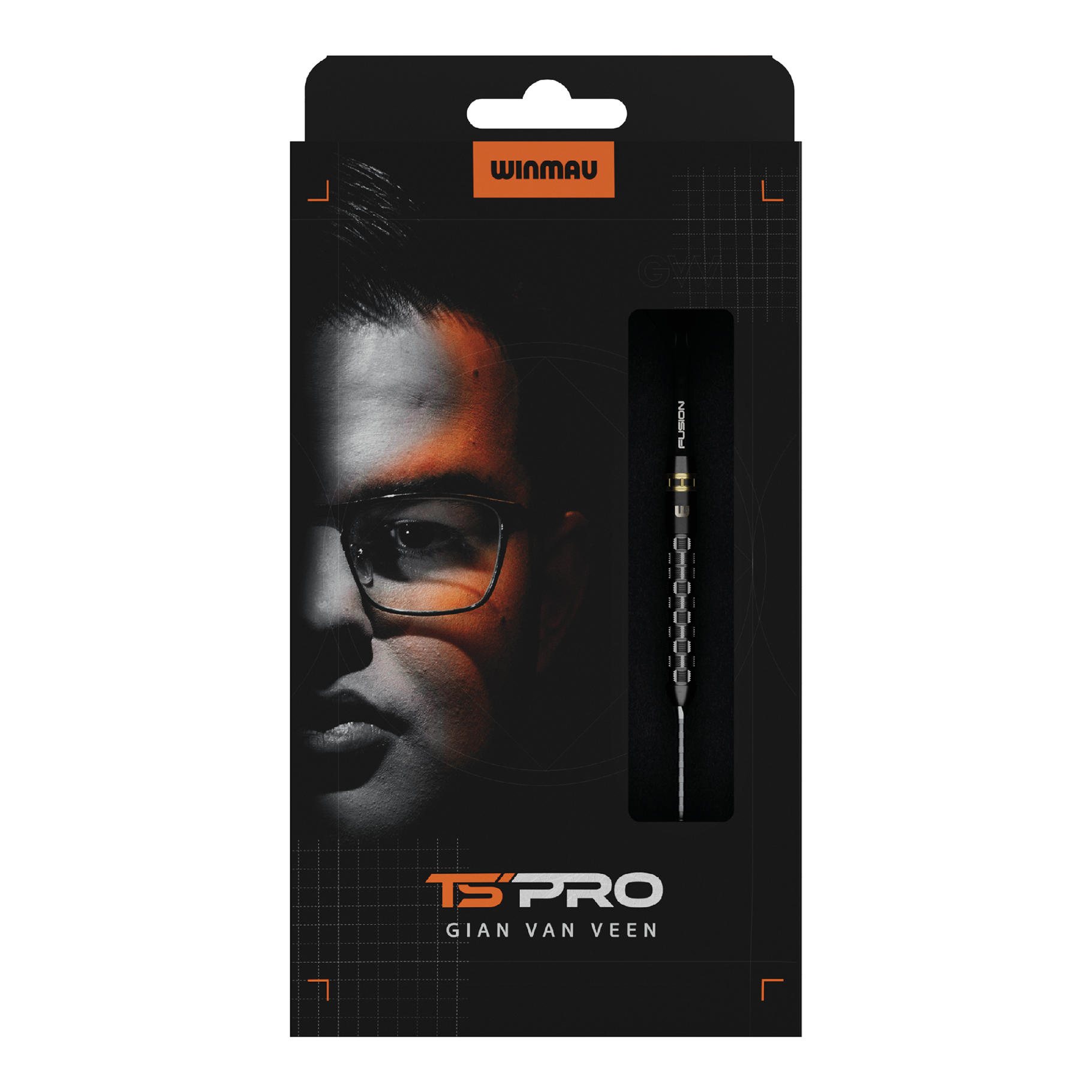 Winmau Gian Van Veen TS-PRO Switch Point Steeldarts Das Produktbild zeigt Winmau Gian Van Veen TS-PRO Switch Point Steeldarts. Die Darts sind formatfüllend zu sehen.