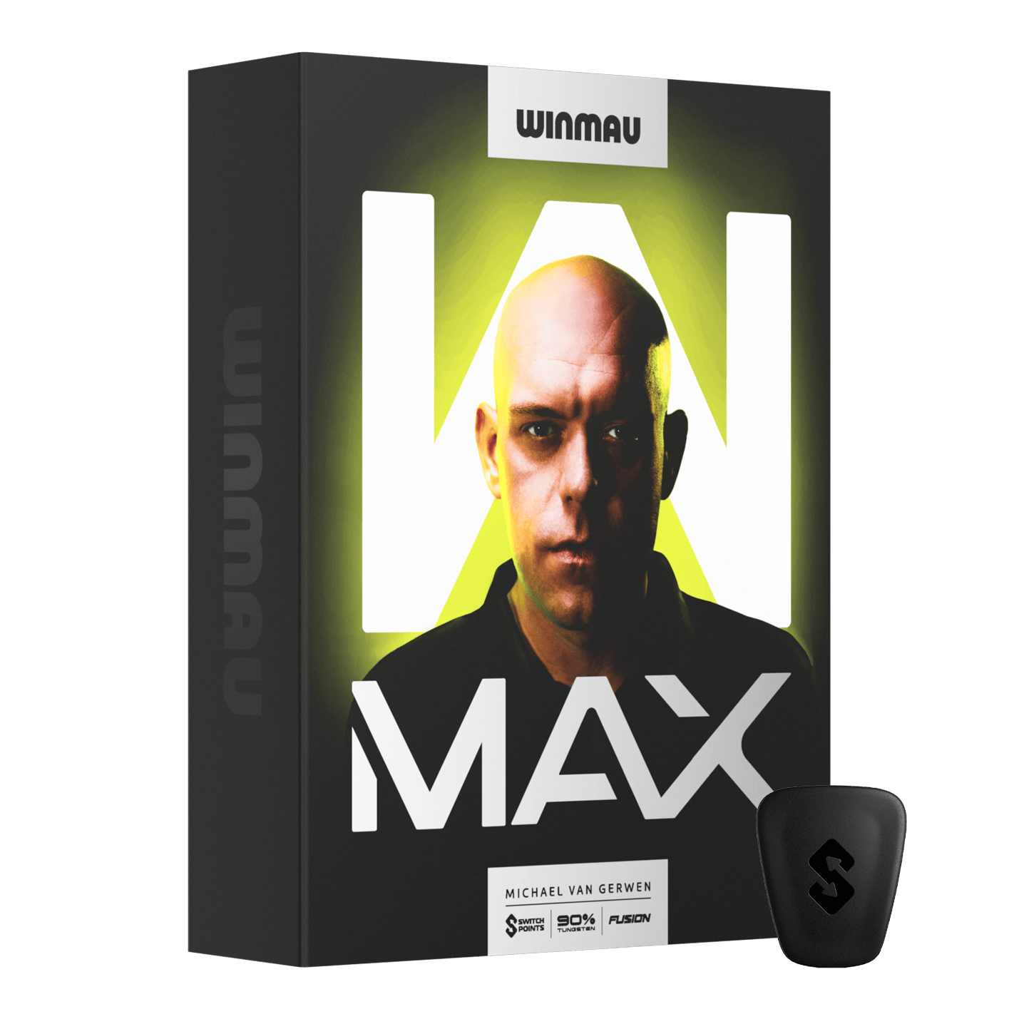 Fléchettes en acier Winmau Michael Van Gerwen W-MAX Switch Point