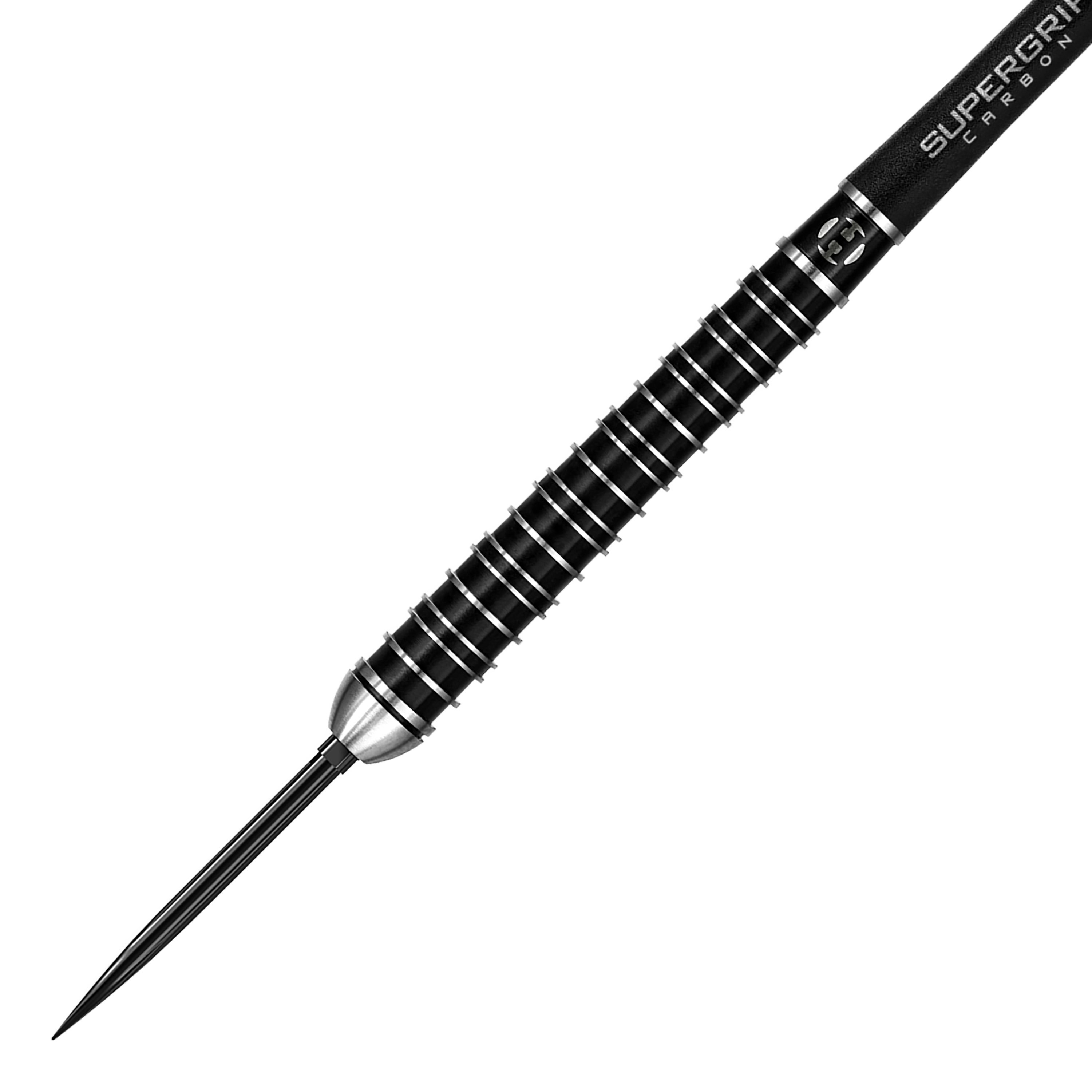 Šipky Harrows Supergrip Ultra Quick Point ocelové Das Bild zeigt Harrows Supergrip Ultra Quick Point Steeldarts. Die Schäfte und Spitzen sind detailliert abgebildet.