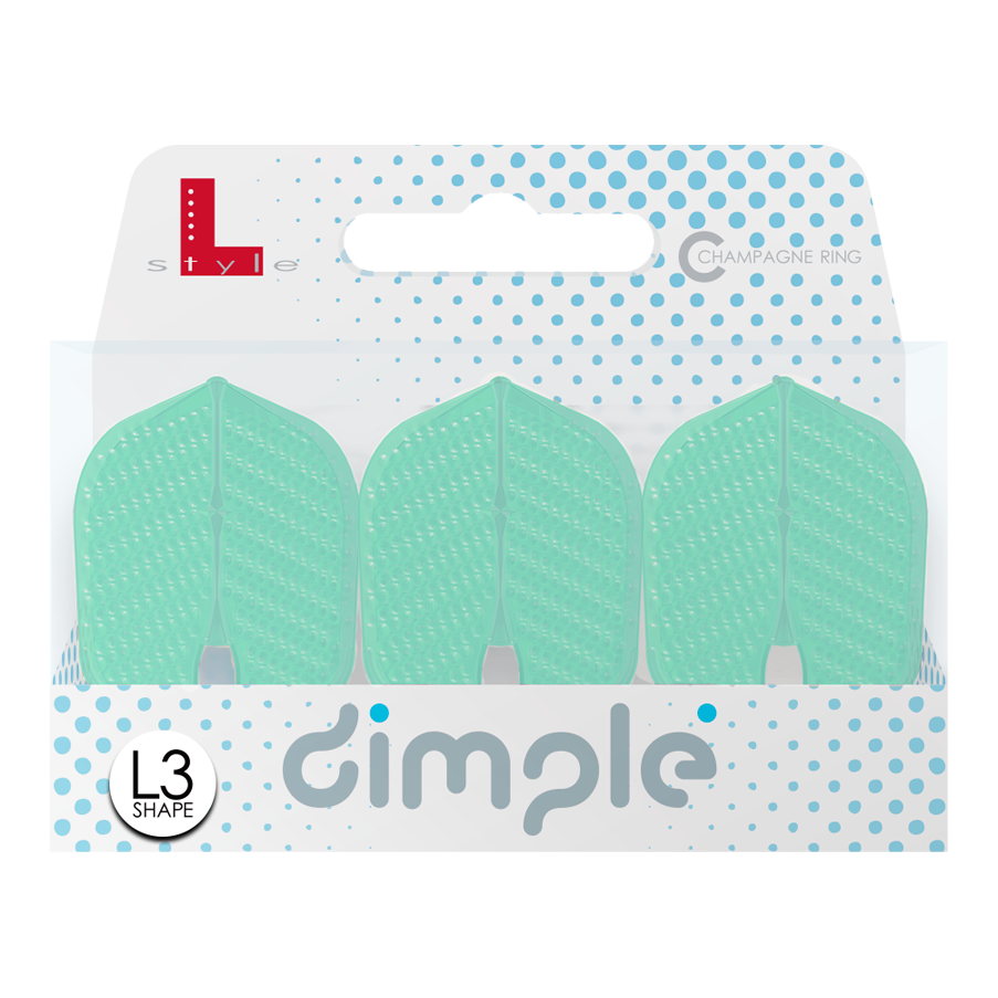 Vols de L-Style Dimple Champagne Forme L3PRO