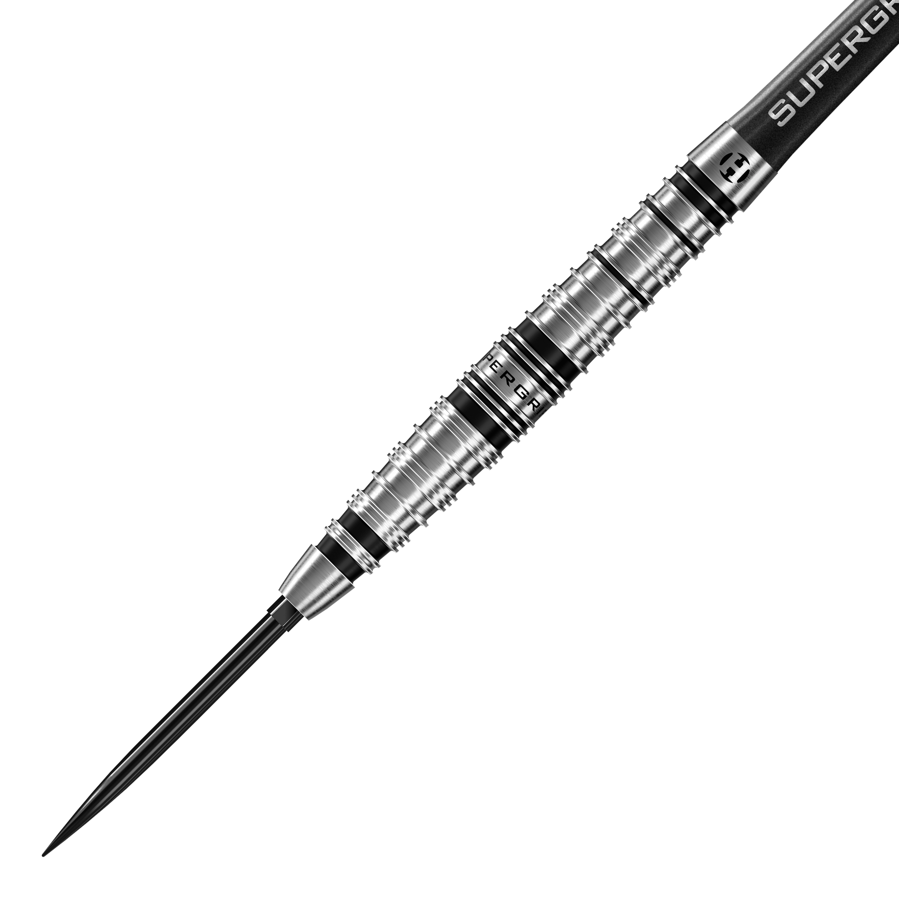 Dardos de acero Harrows Supergrip Torpedo Quick Point Zu sehen sind die Harrows Supergrip Torpedo Quick Point Steeldarts. Diese Darts bieten einen guten Griff und sind speziell für Steeldartspiele gefertigt.