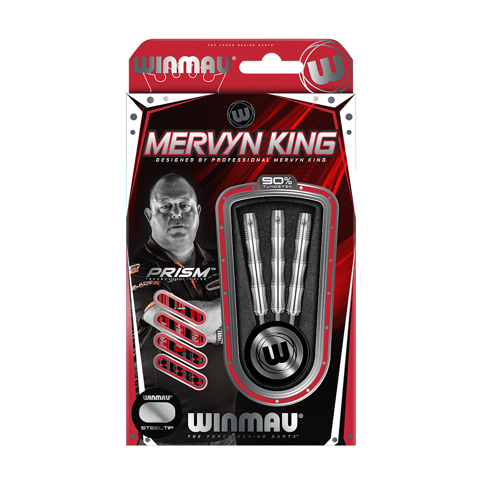 Winmau Mervyn King Tungsten steel darts