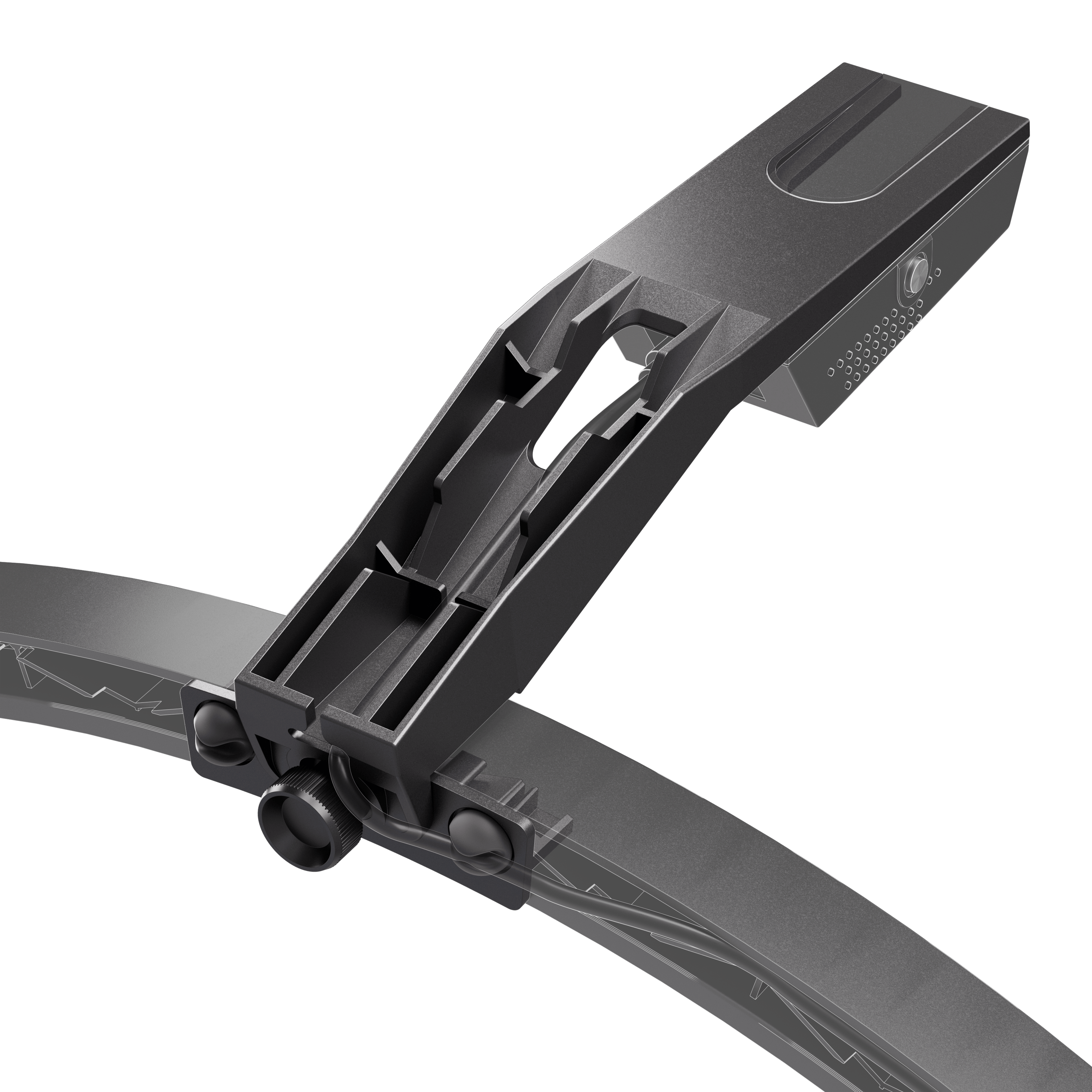 Bras de caméra Target OMNI VIRT Das Bild zeigt den Target OMNI VIRT Kamera Arm. Der Kamera Arm ist aus Metall gefertigt und eignet sich zur Befestigung einer Kamera.