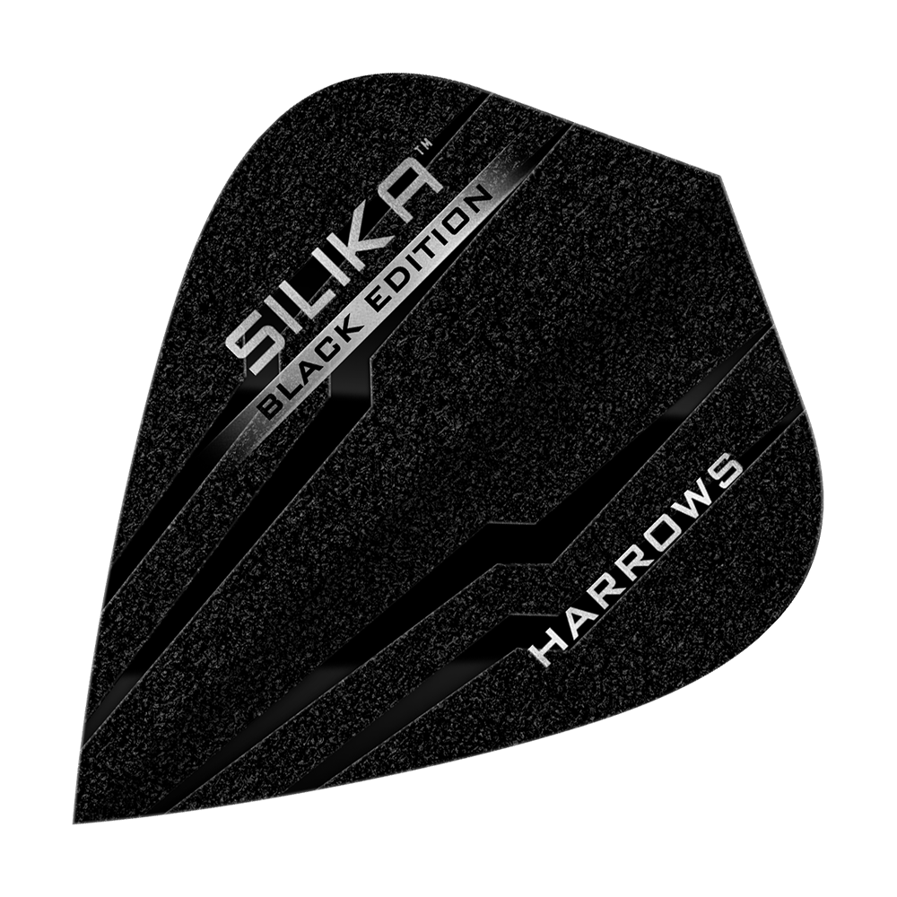 Vols de cerf-volant Harrows Silika Black Edition
