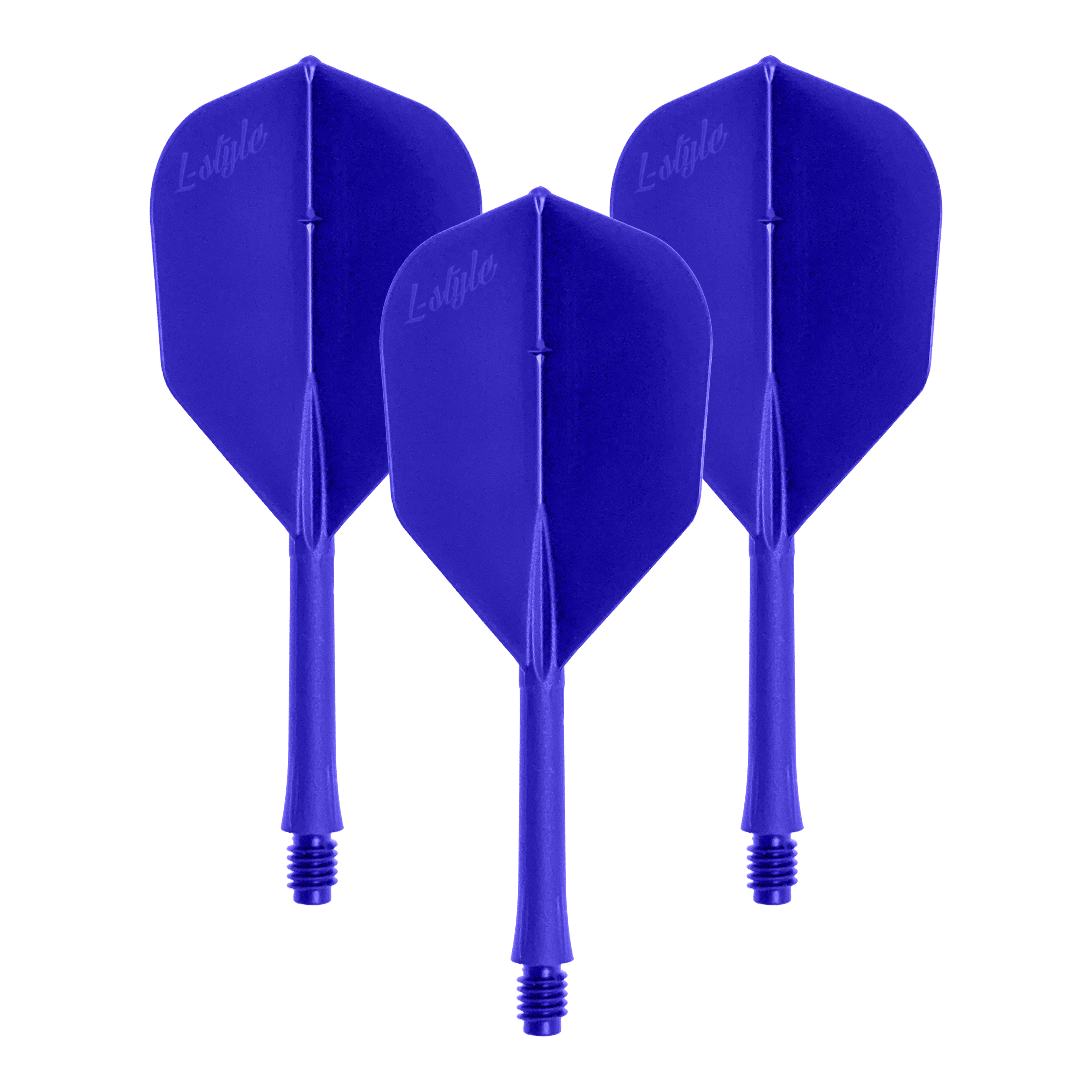 L-Style BarFlights 2BA L3 - 260 Zu sehen ist ein Artikel mit dem Dateinamen LSF-902_L-Style_BarFlight_Blau_1Set. Es handelt sich vermutlich um ein Set blauer Dart-Flights.