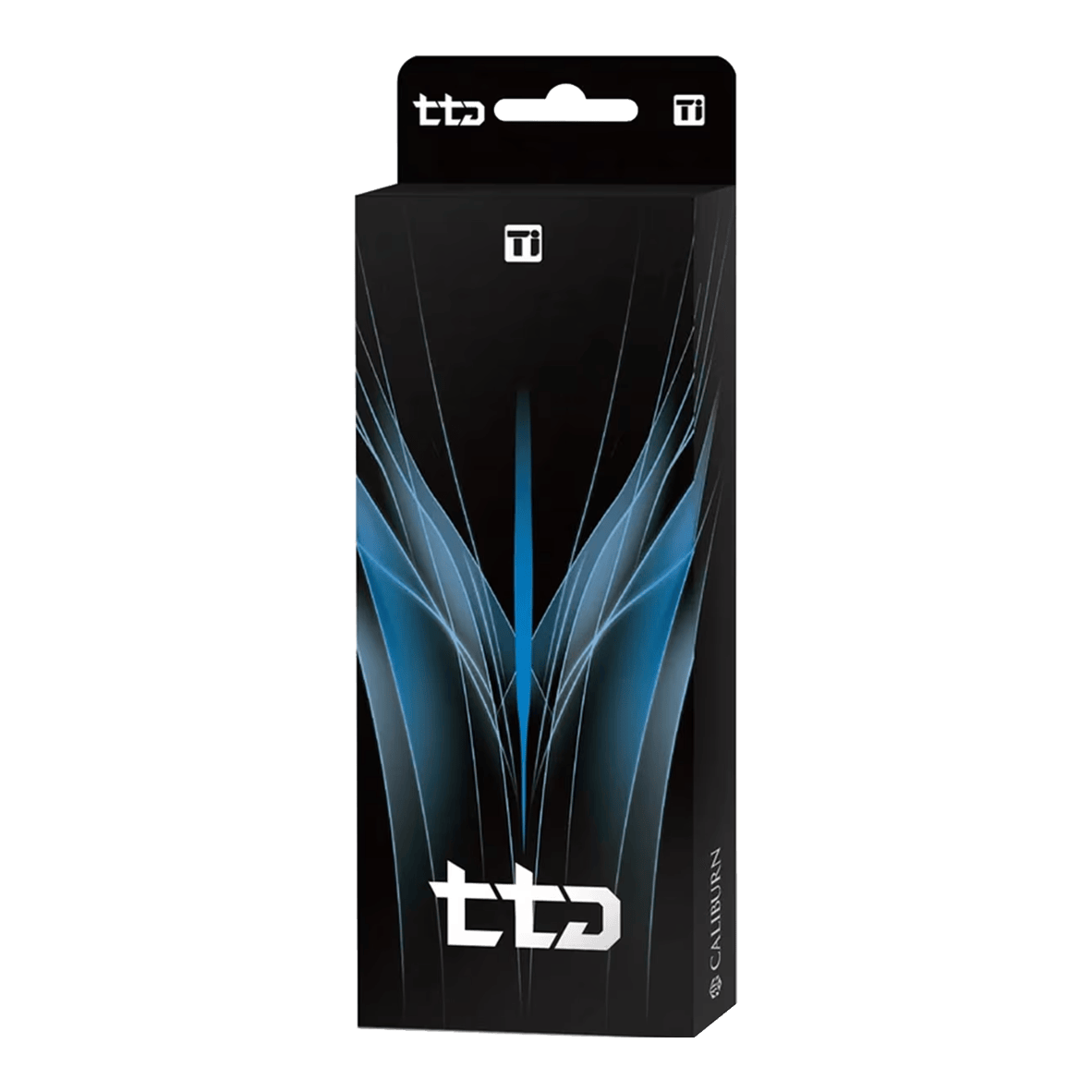 Caliburn TTD Complete Titanium T2 Stříbrné Steeldarts - 6g Hier sieht man die Caliburn TTD Complete Titanium T2 Silver Steeldarts mit einem Gewicht von 6g. Das Produkt zeichnet sich durch ein silbernes Titan-Design aus.