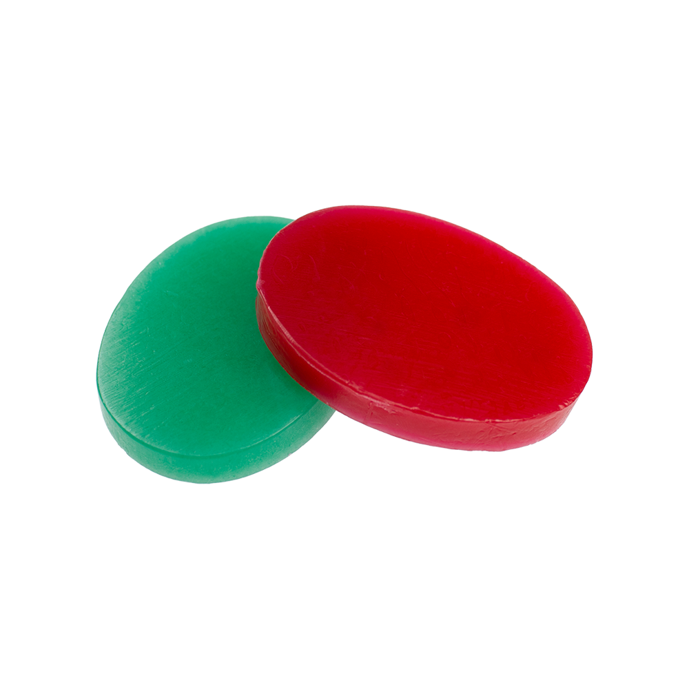 604_Fingerwachs_3 Fingerwachs in viereckigem Behälter. Das Produkt ist offen und deutlich zu erkennen.