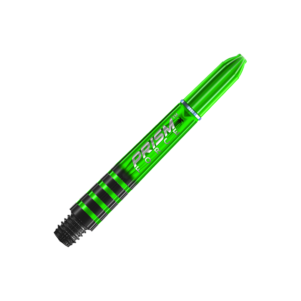7020-105_Winmau_Prism_Force_Shafts_Gr-n_35mm_2 Hier ist ein Winmau Prism Force Dart-Schaft in matter Farbe zu sehen.