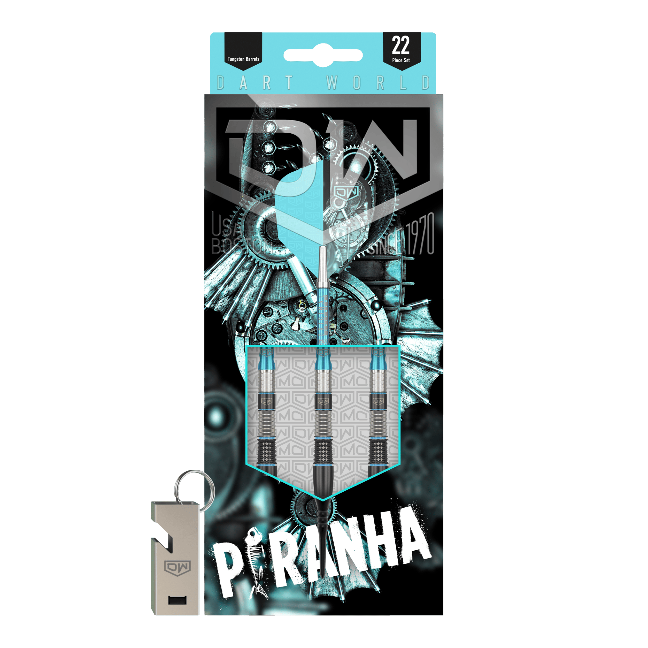 DW Piranha 12 soft darts 